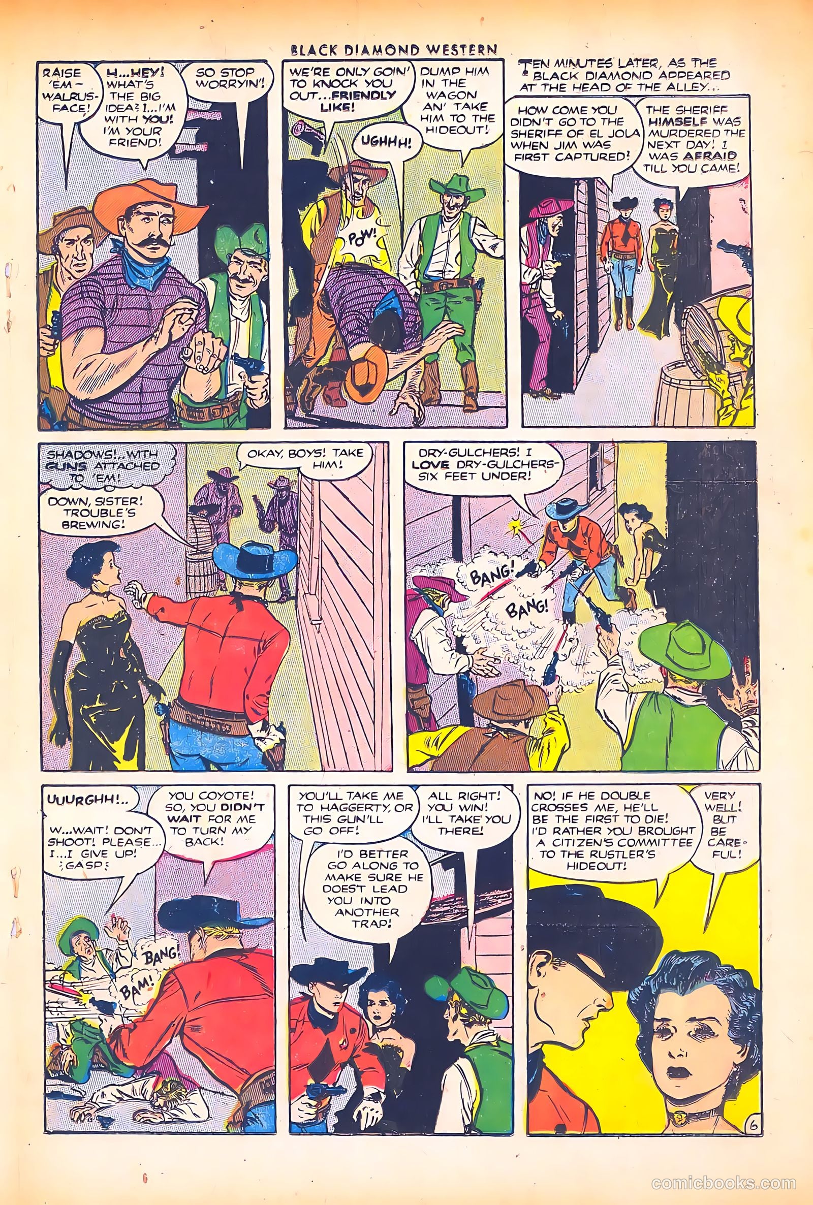Black Diamond Western #44 (1953) — page 19 of 36