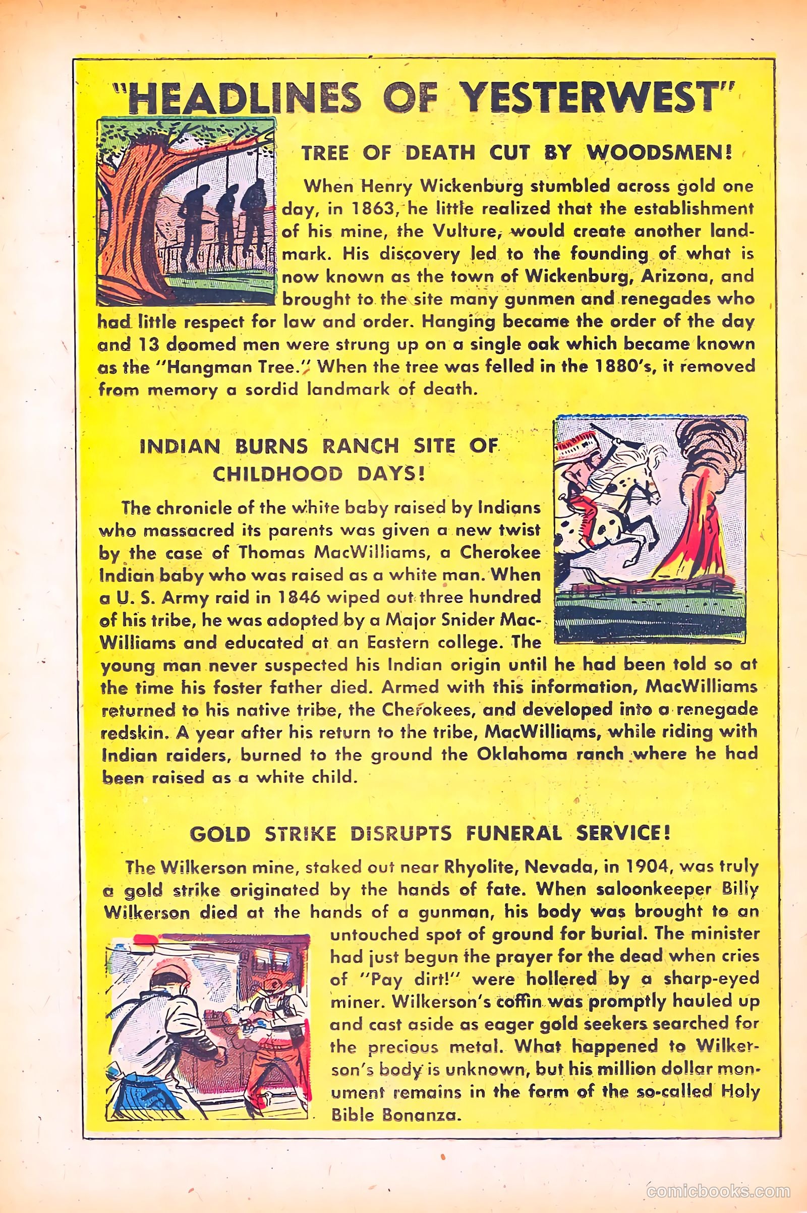 Black Diamond Western #44 (1953) — page 22 of 36