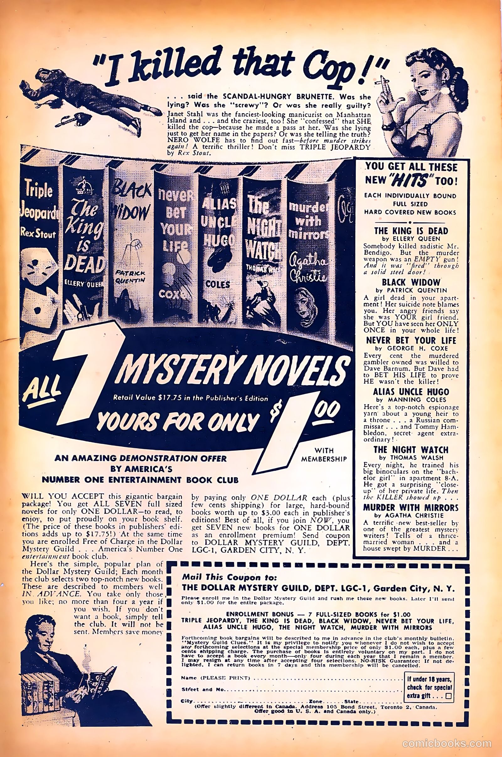 Black Diamond Western #44 (1953) — page 35 of 36
