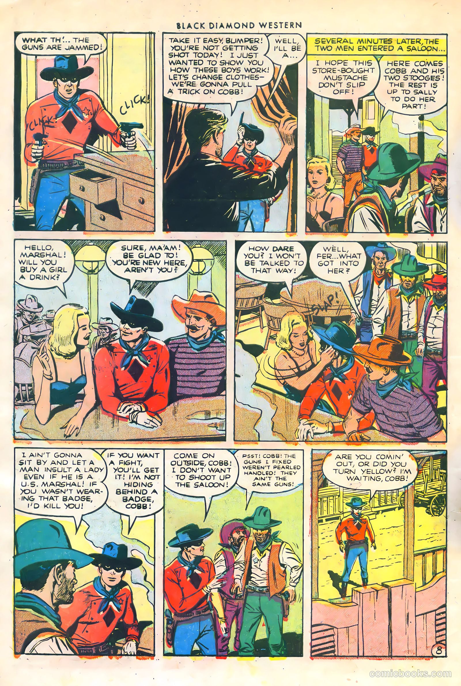 Black Diamond Western #45 (1953) — page 10 of 36