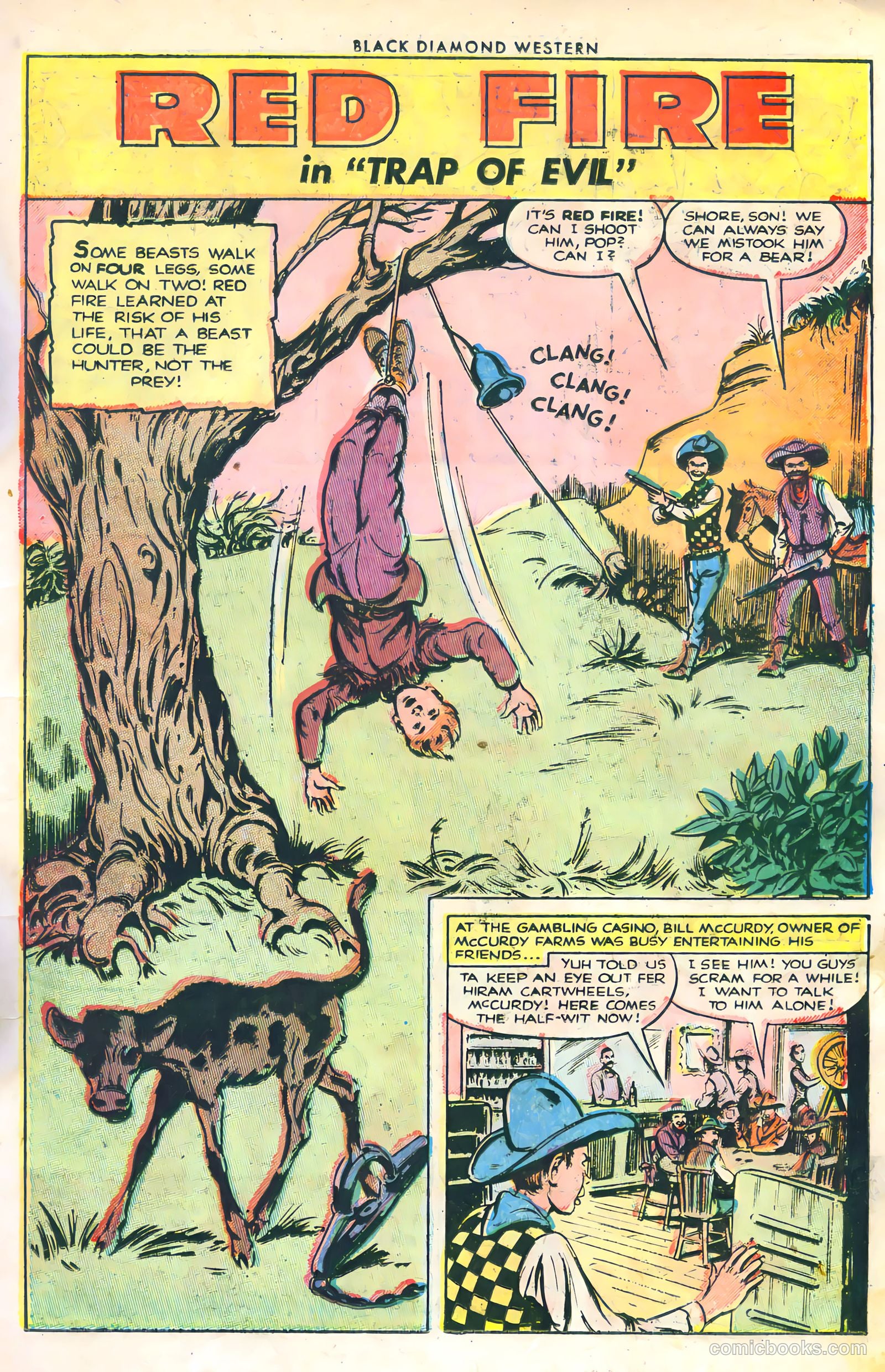 Black Diamond Western #45 (1953) — page 13 of 36
