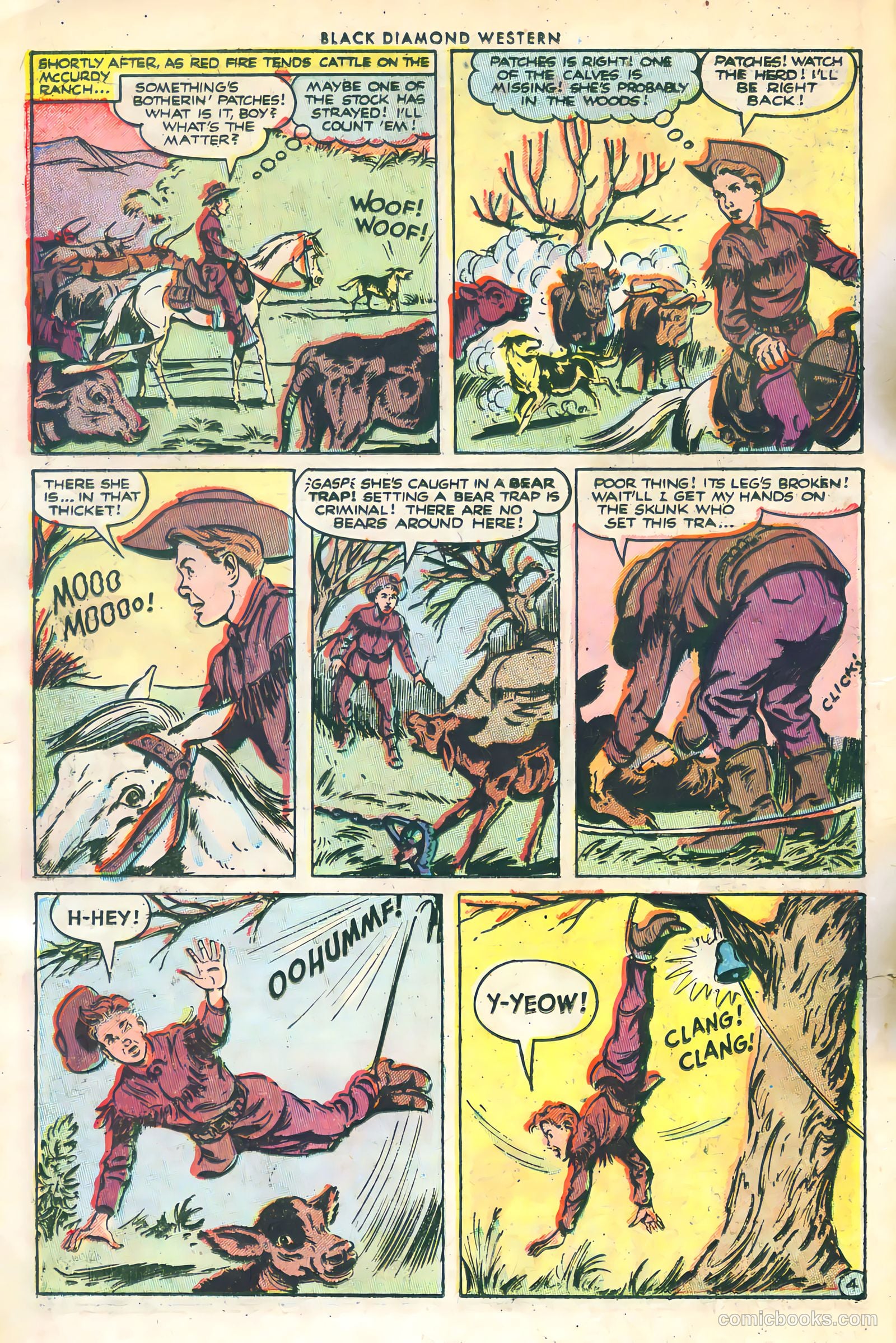 Black Diamond Western #45 (1953) — page 16 of 36