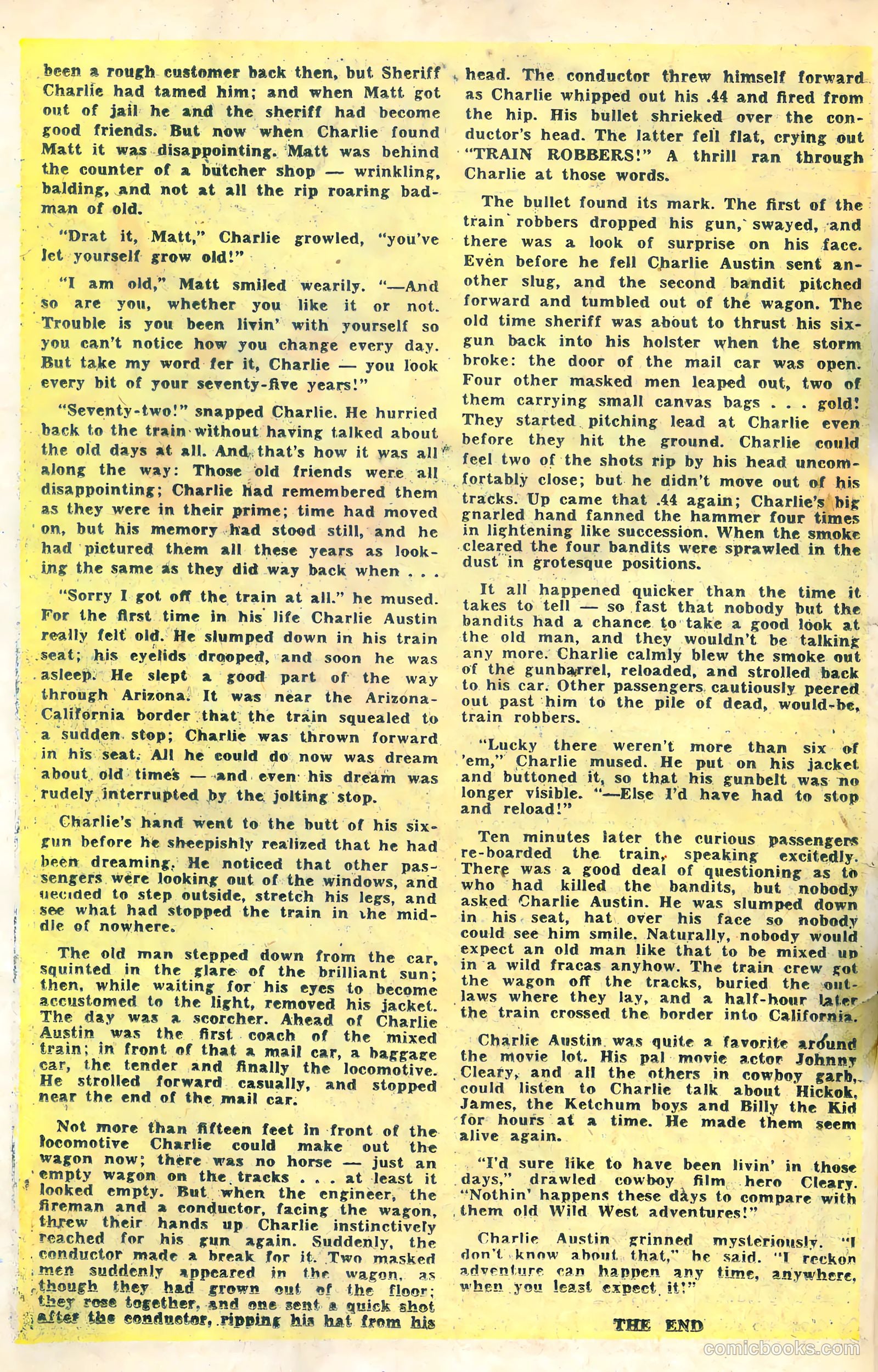 Black Diamond Western #45 (1953) — page 24 of 36