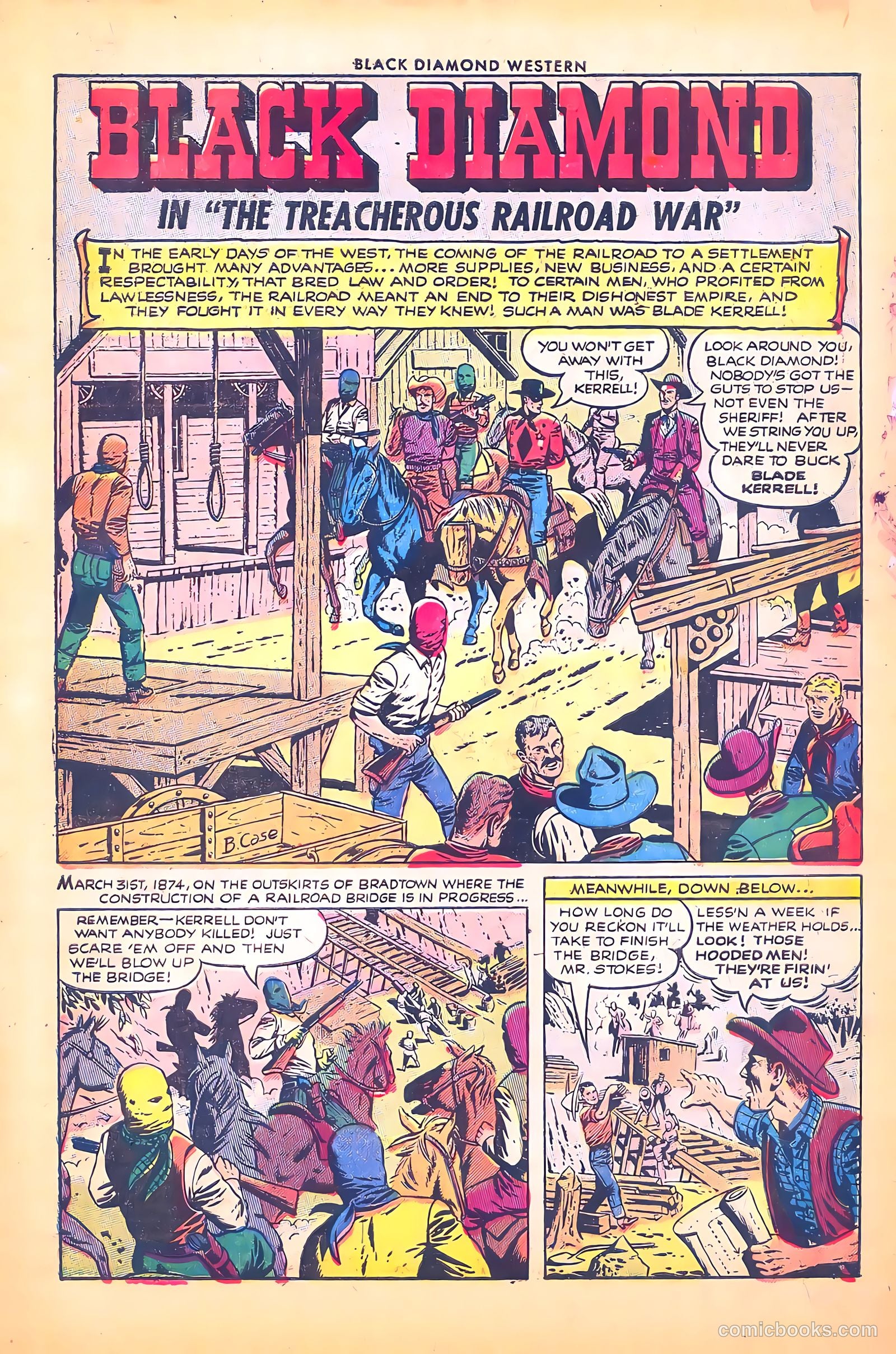 Black Diamond Western #46 (1953) — page 3 of 36