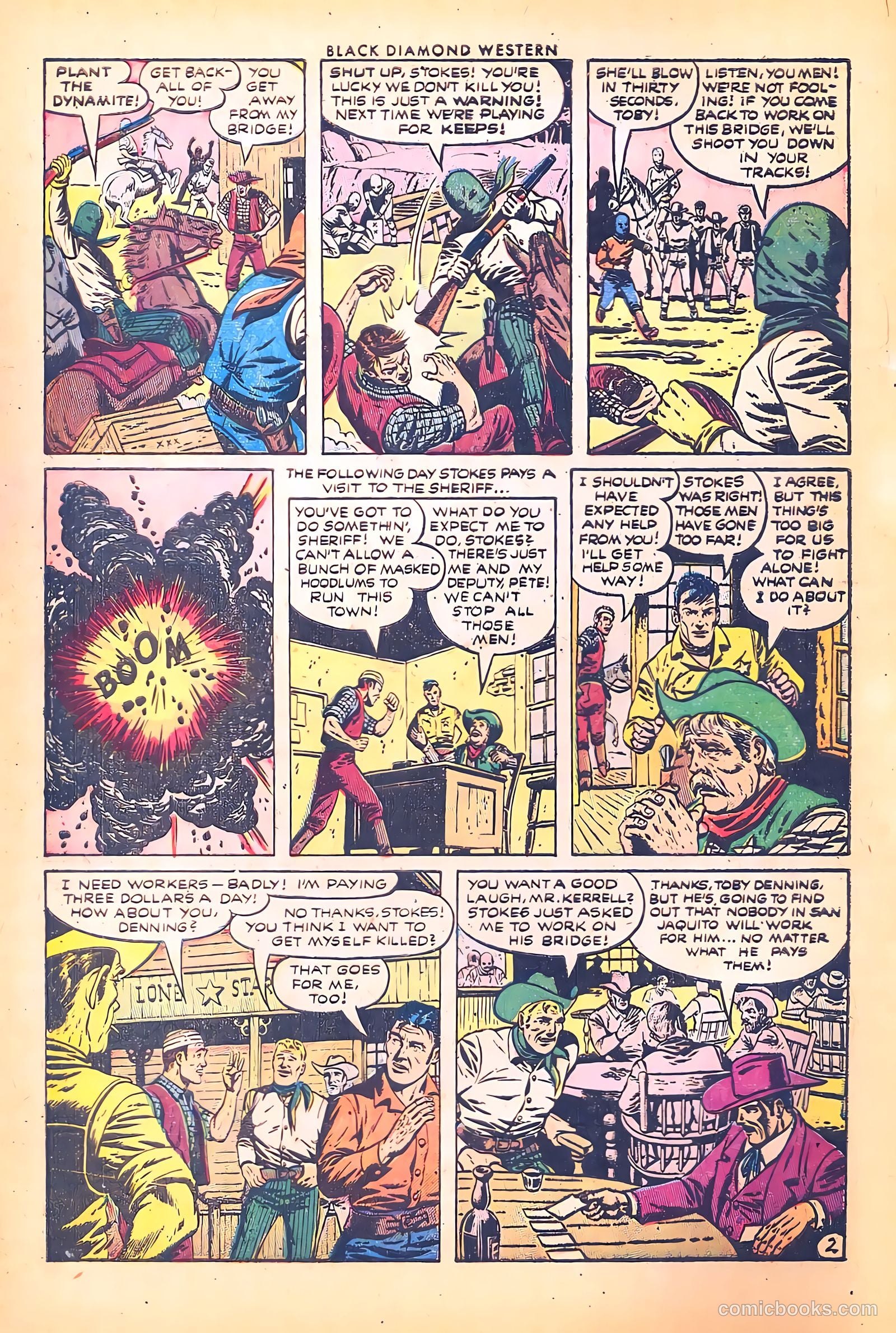 Black Diamond Western #46 (1953) — page 4 of 36