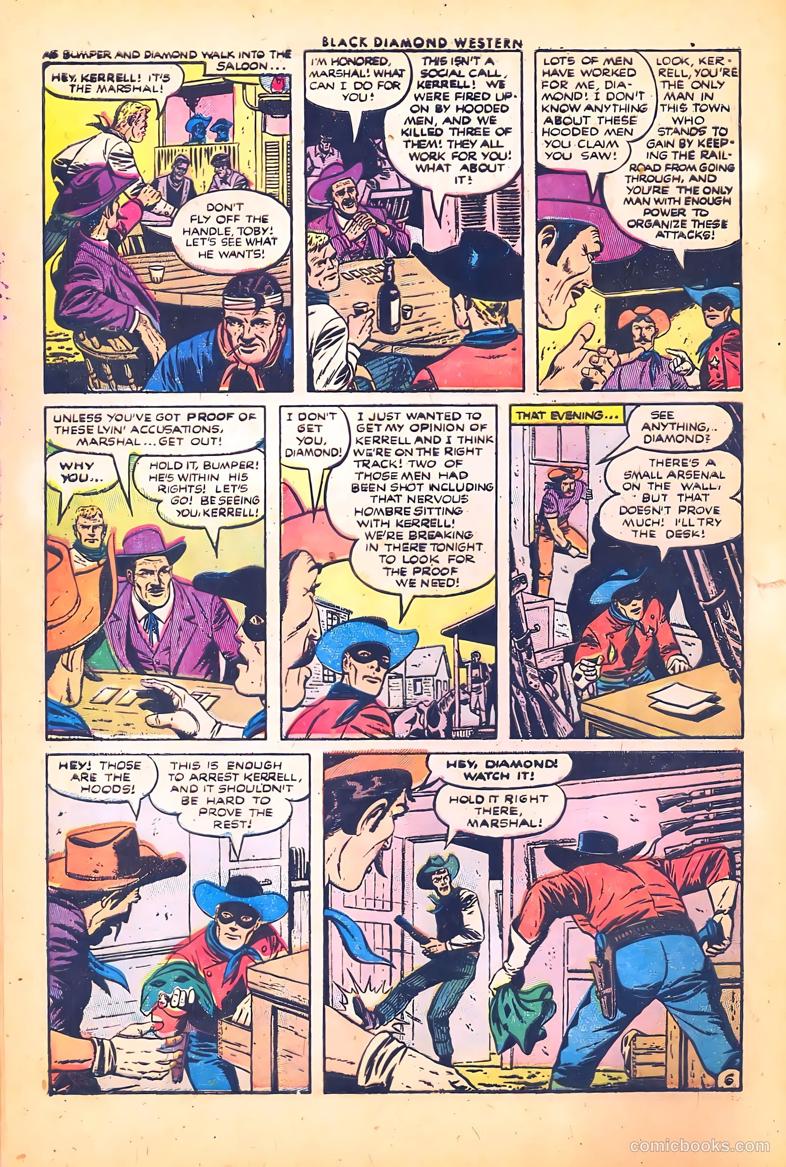 Black Diamond Western #46 (1953) — page 8 of 36