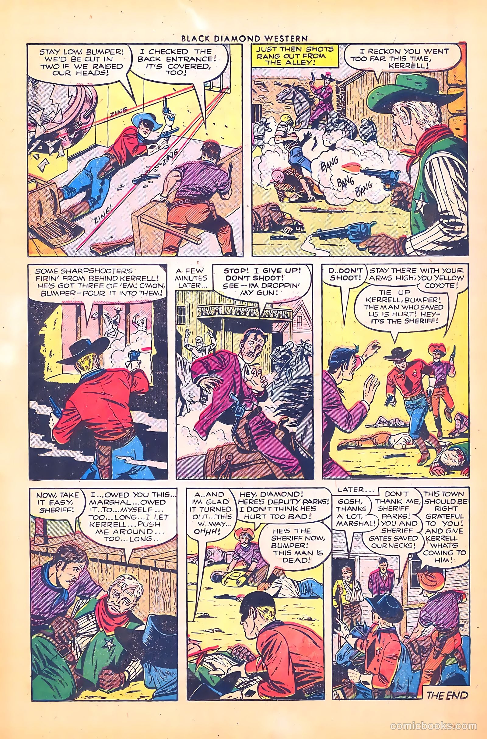 Black Diamond Western #46 (1953) — page 11 of 36