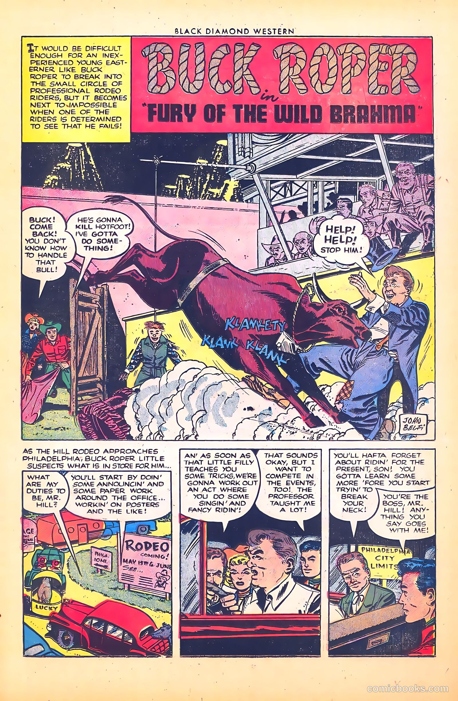Black Diamond Western #46 (1953) — page 15 of 36