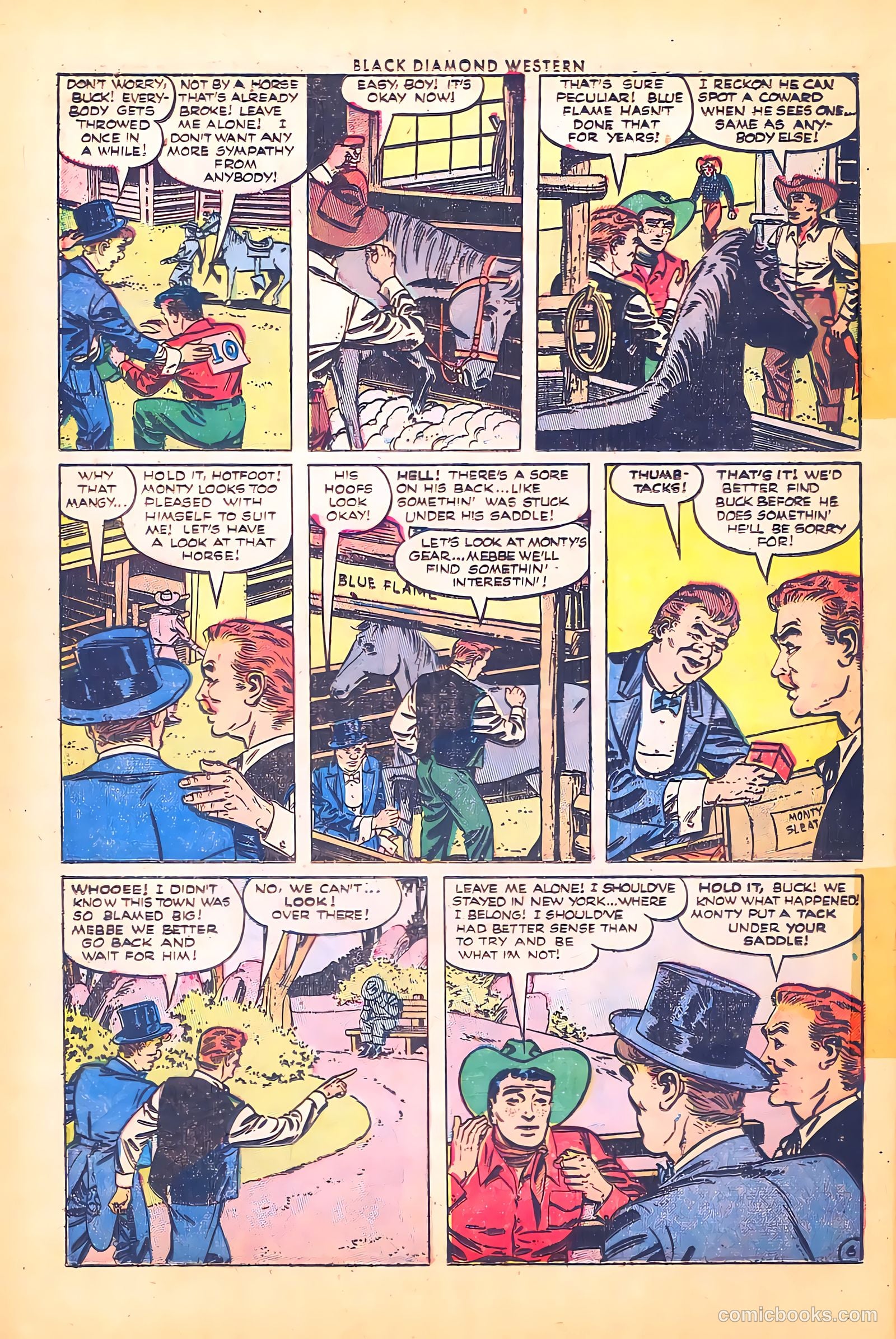 Black Diamond Western #46 (1953) — page 20 of 36