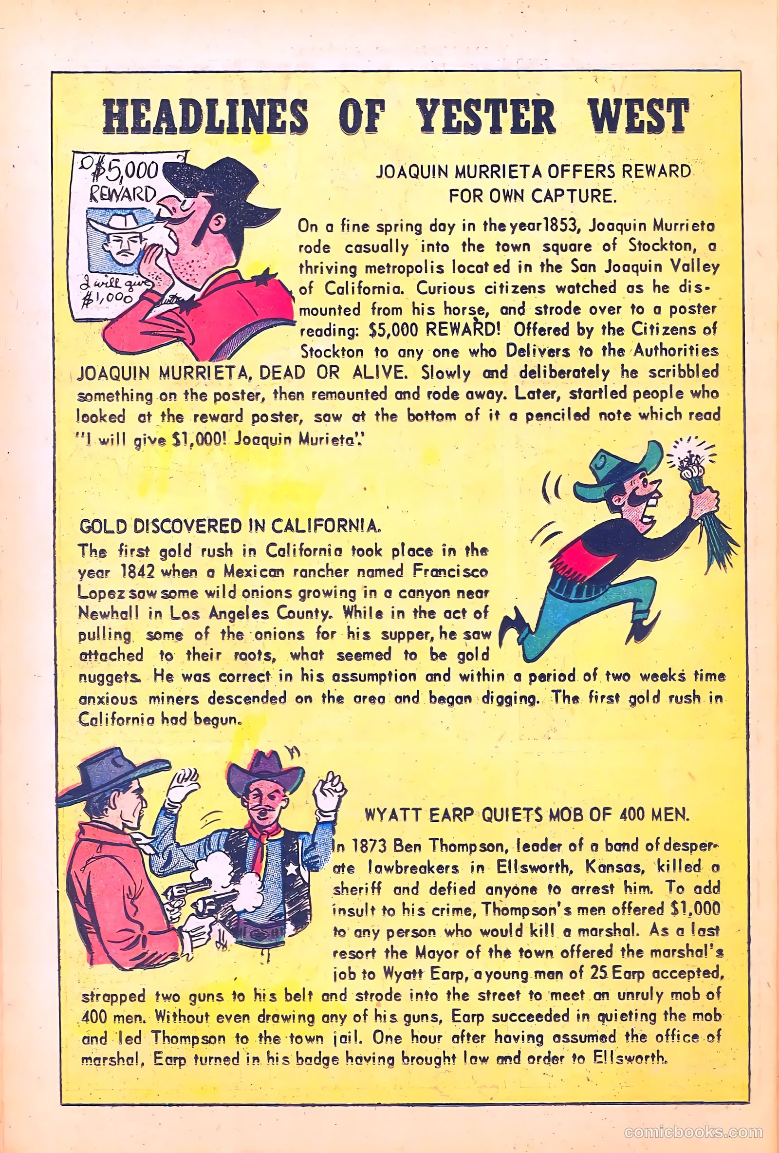 Black Diamond Western #46 (1953) — page 22 of 36