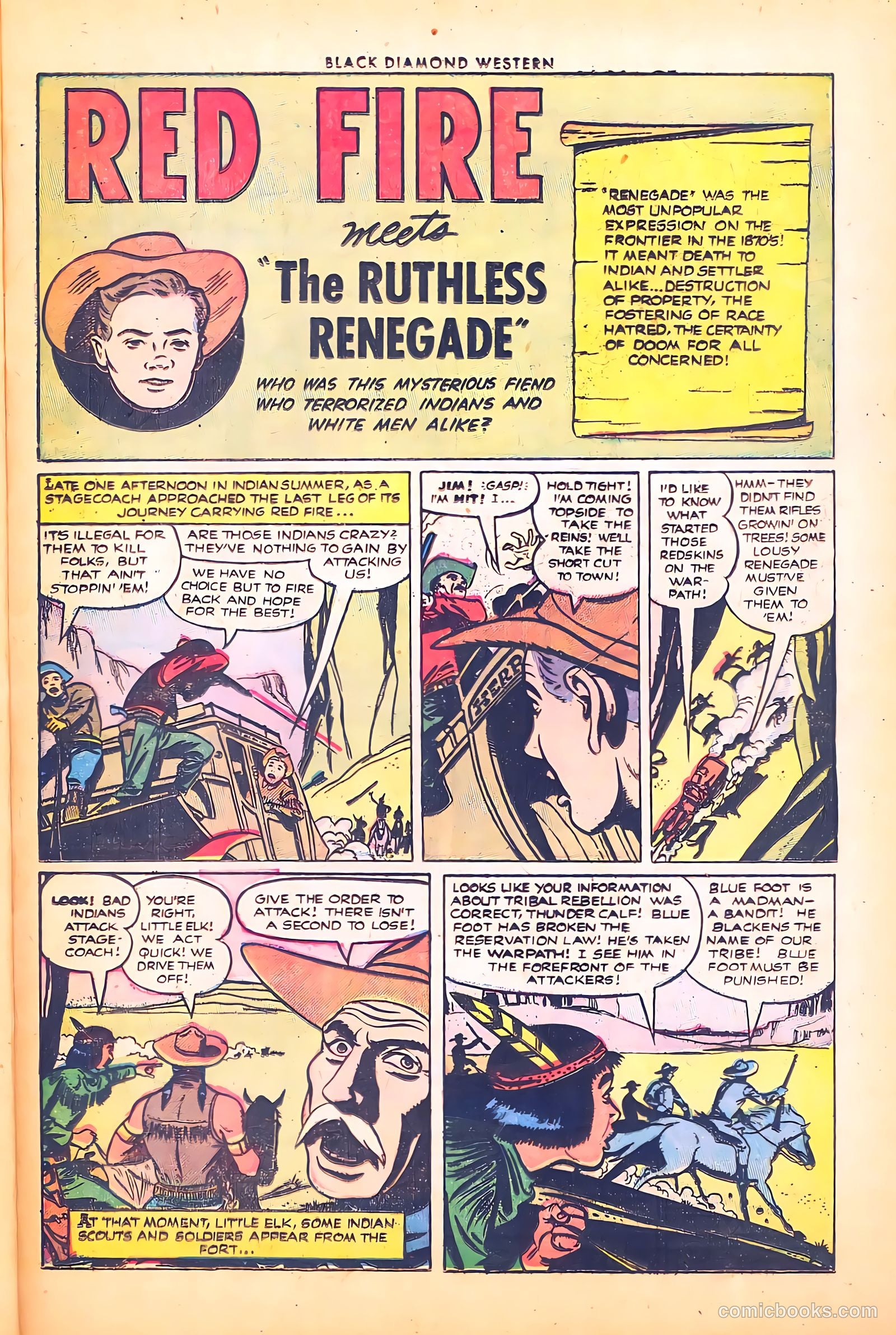 Black Diamond Western #46 (1953) — page 25 of 36