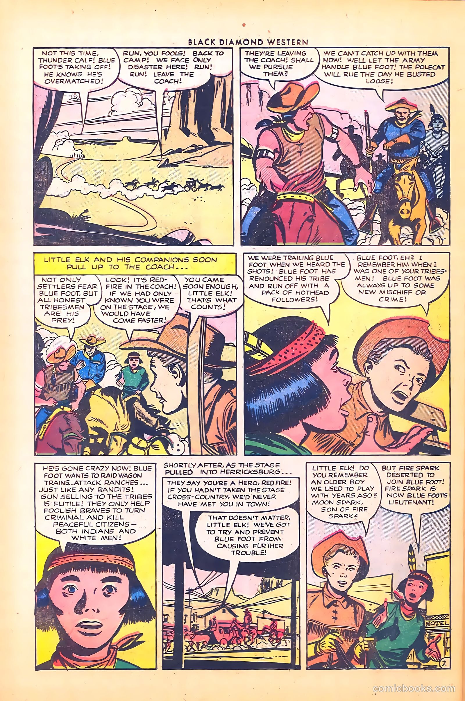 Black Diamond Western #46 (1953) — page 26 of 36