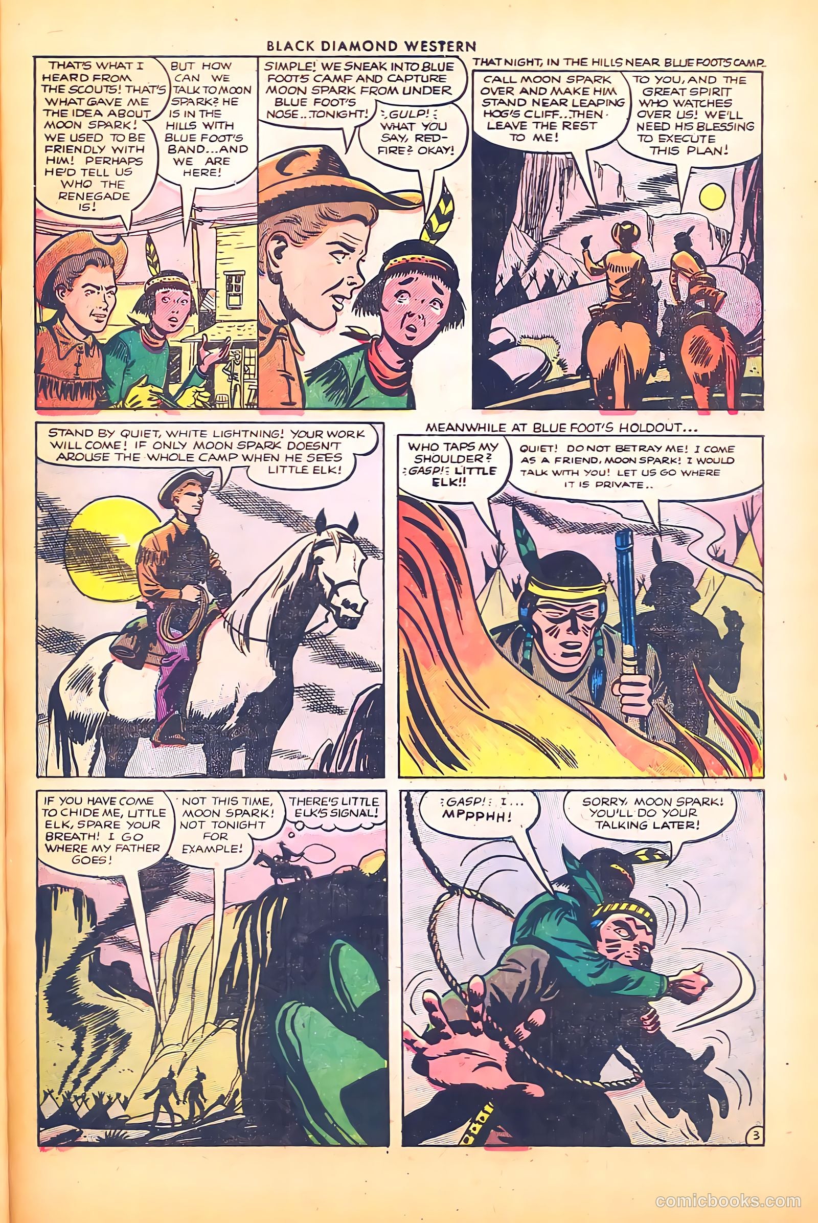 Black Diamond Western #46 (1953) — page 27 of 36