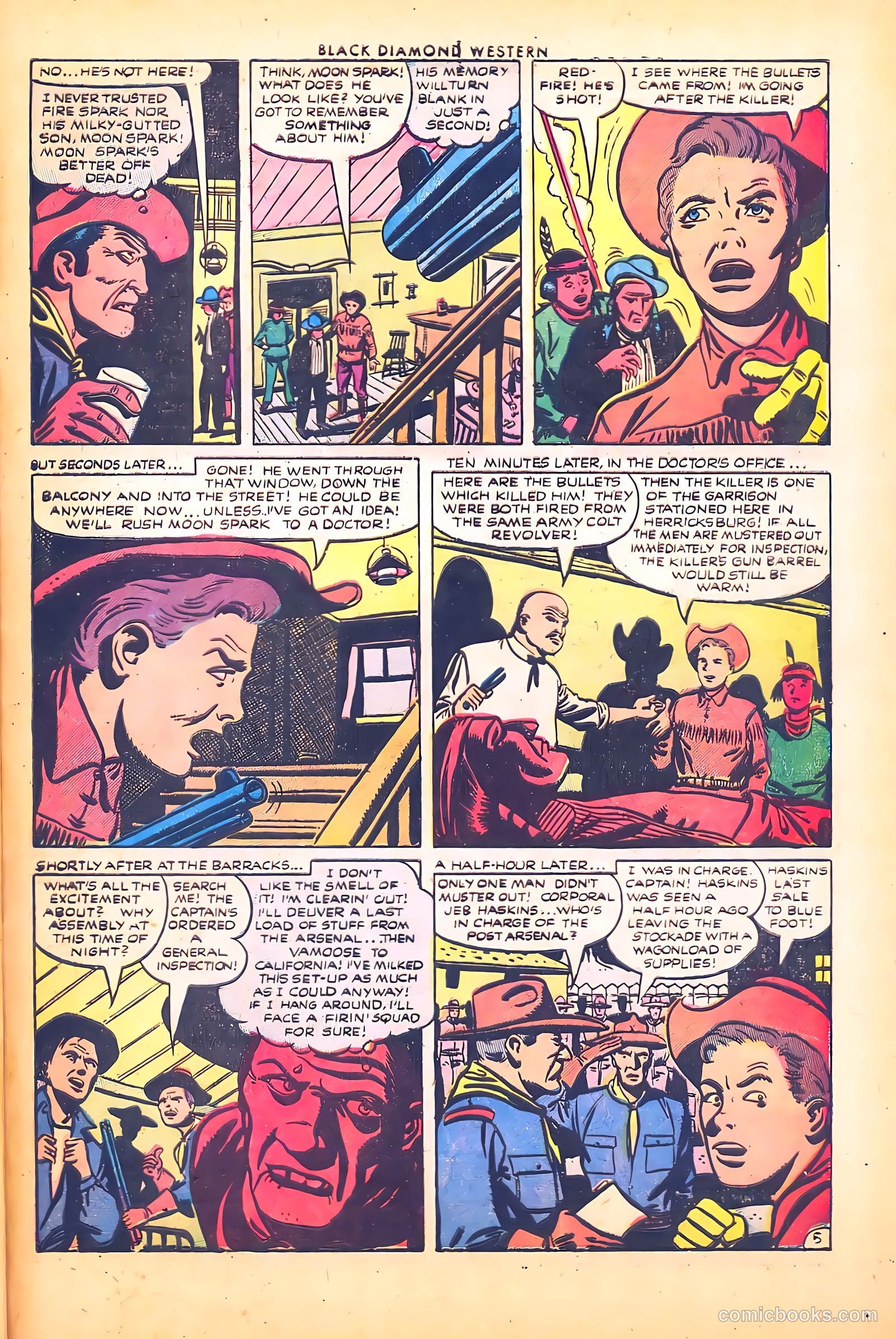 Black Diamond Western #46 (1953) — page 29 of 36