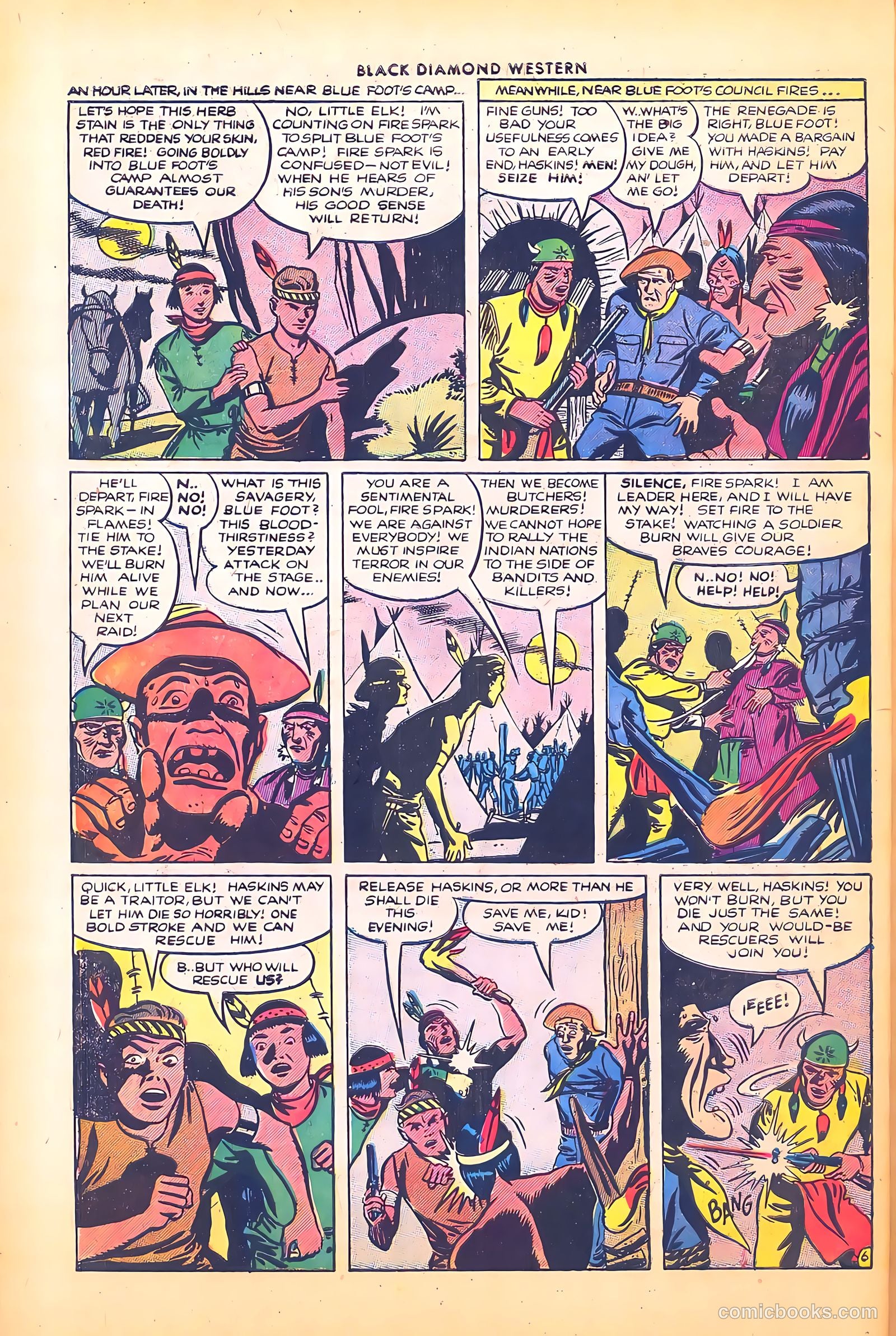 Black Diamond Western #46 (1953) — page 30 of 36