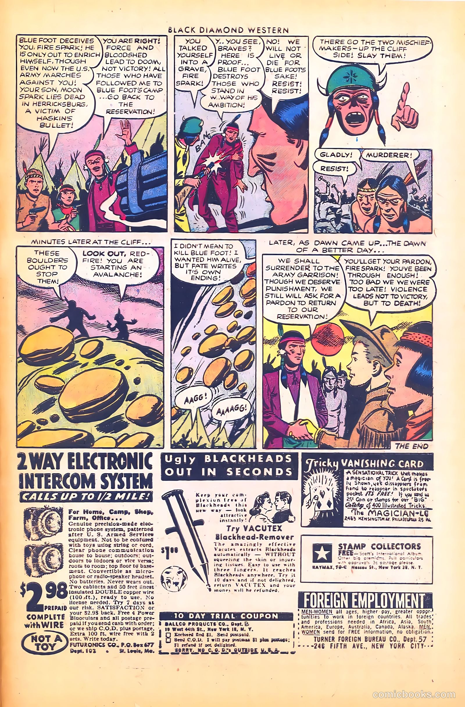 Black Diamond Western #46 (1953) — page 31 of 36