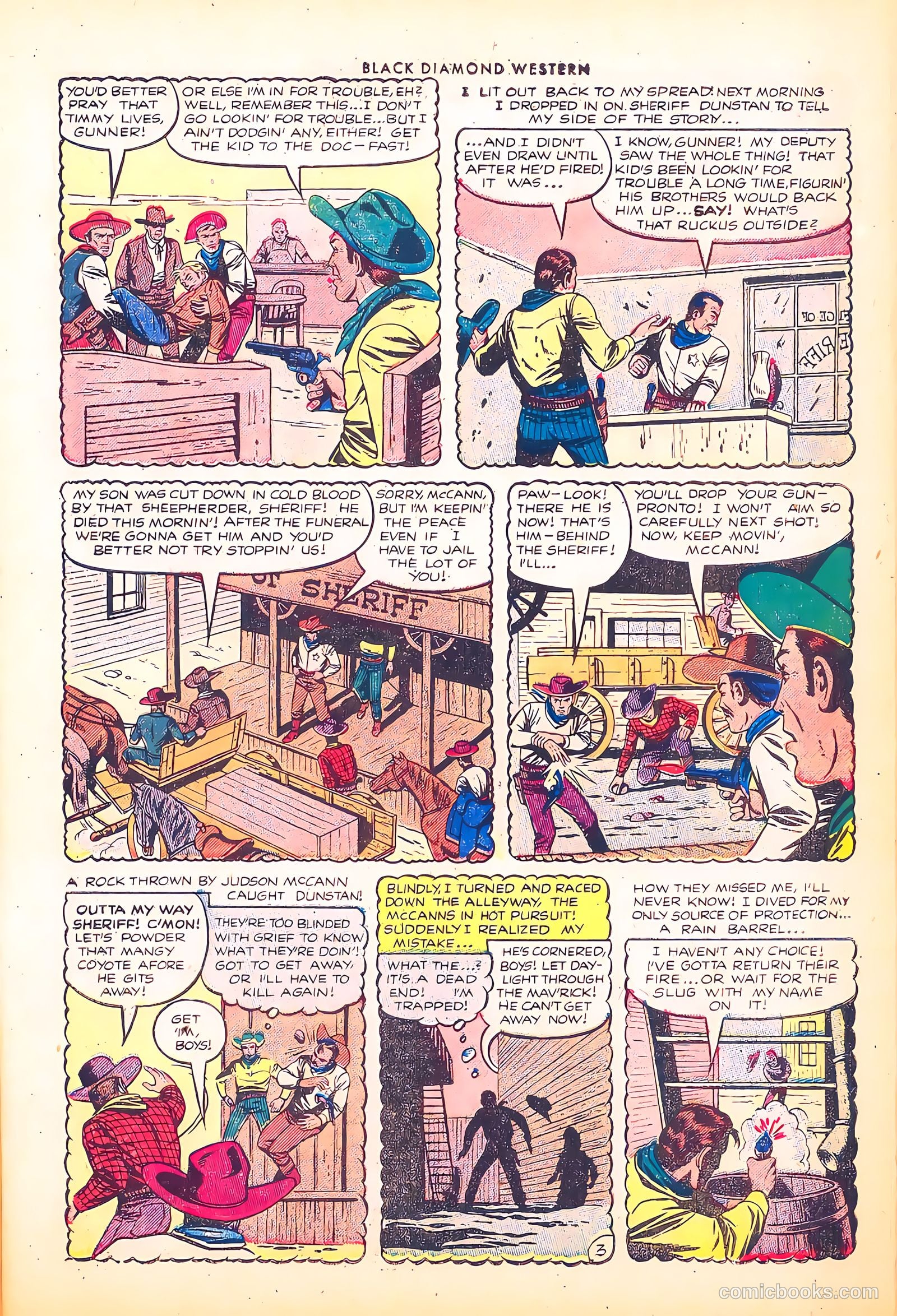 Black Diamond Western #47 (1953) — page 5 of 36