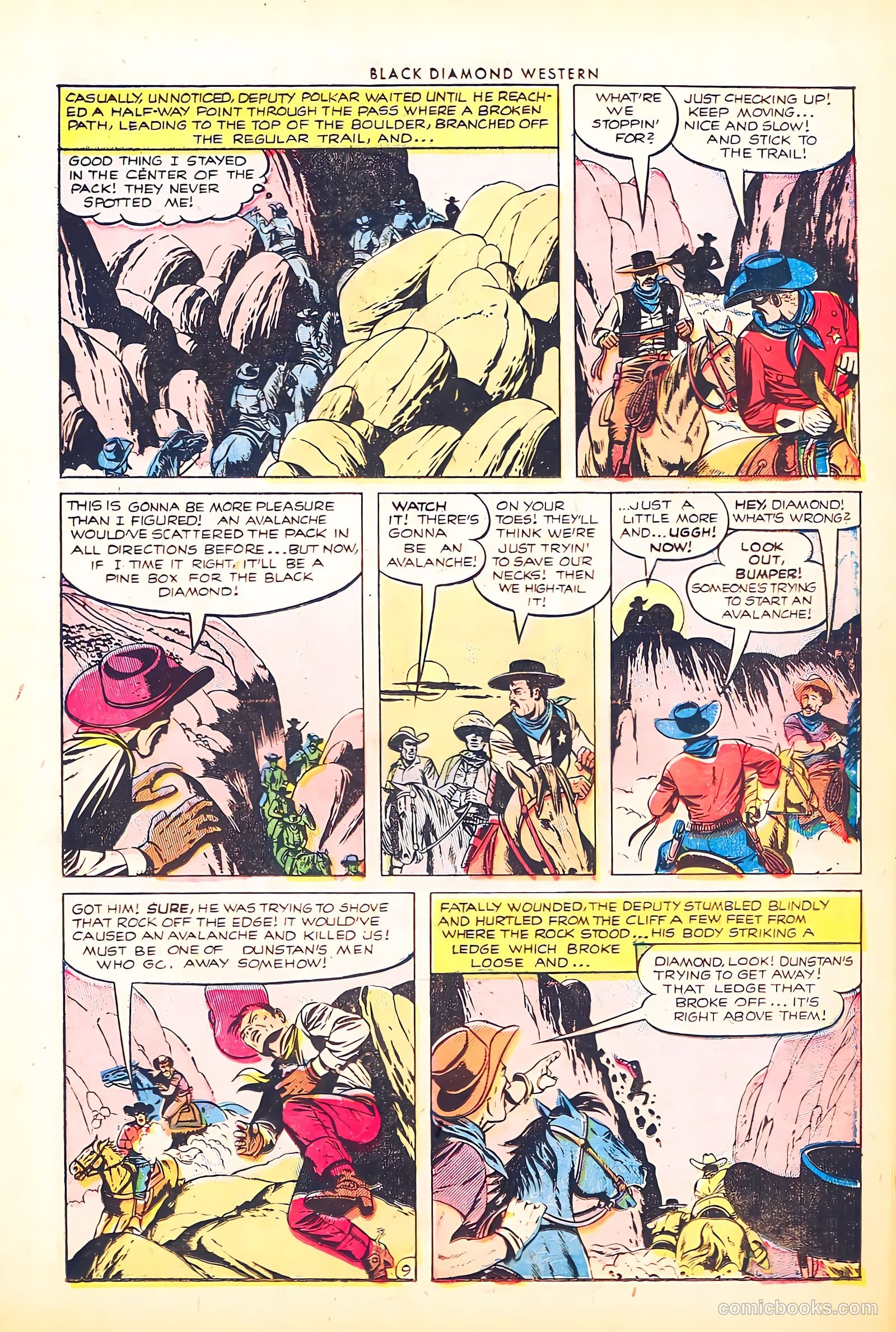Black Diamond Western #47 (1953) — page 11 of 36