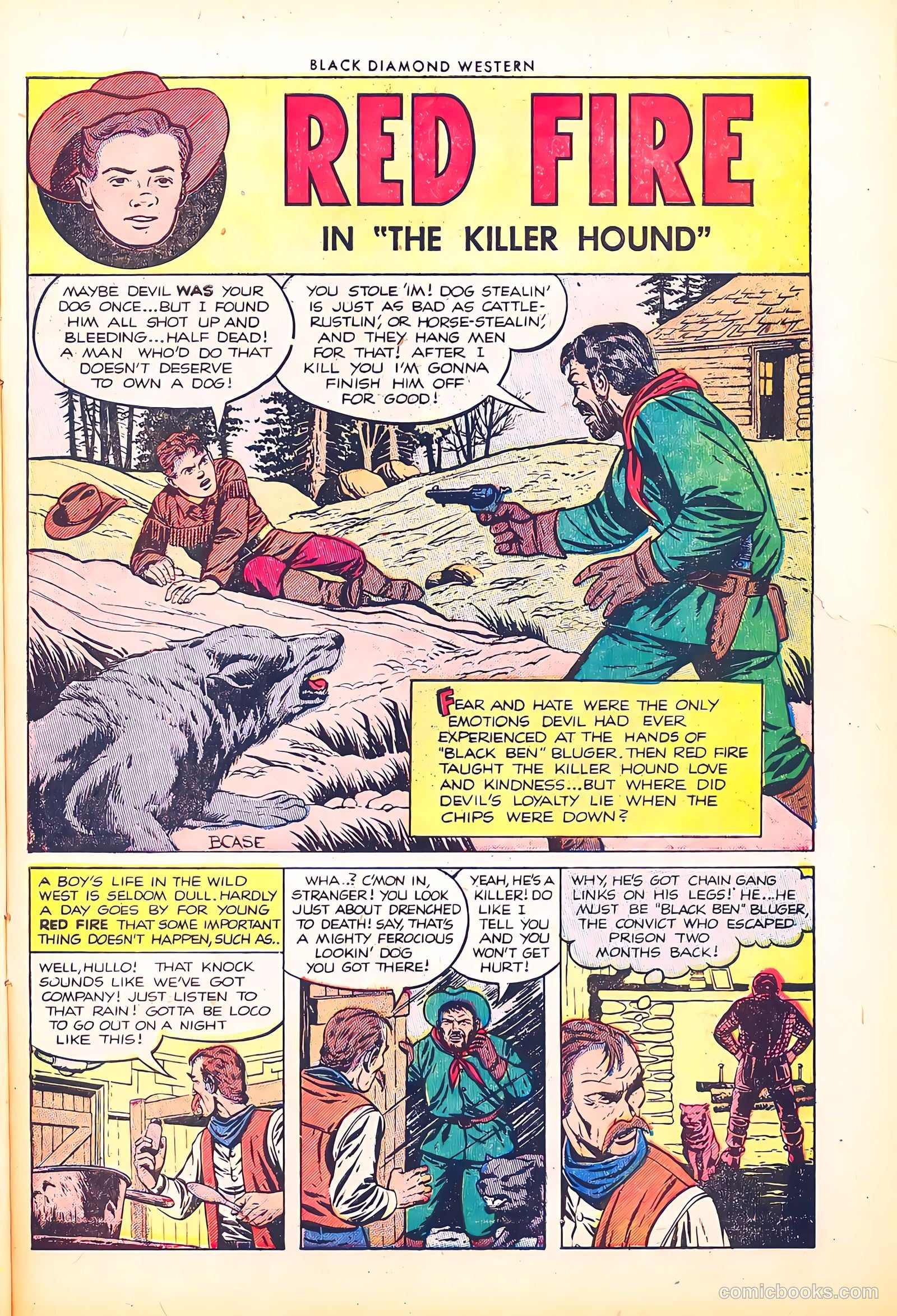 Black Diamond Western #47 (1953) — page 27 of 36