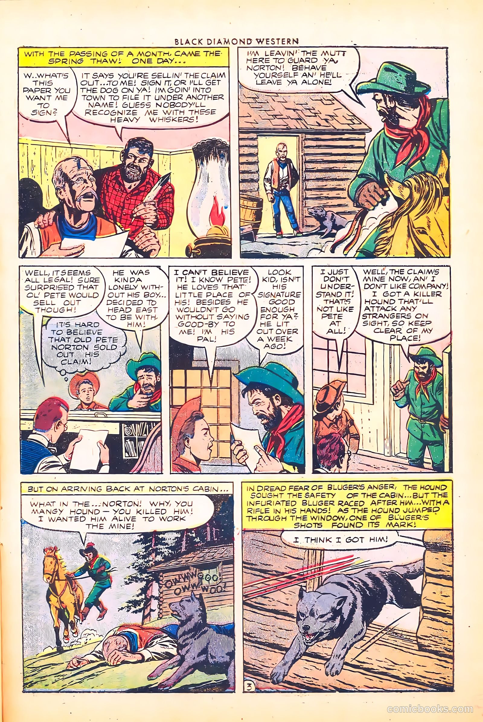 Black Diamond Western #47 (1953) — page 29 of 36