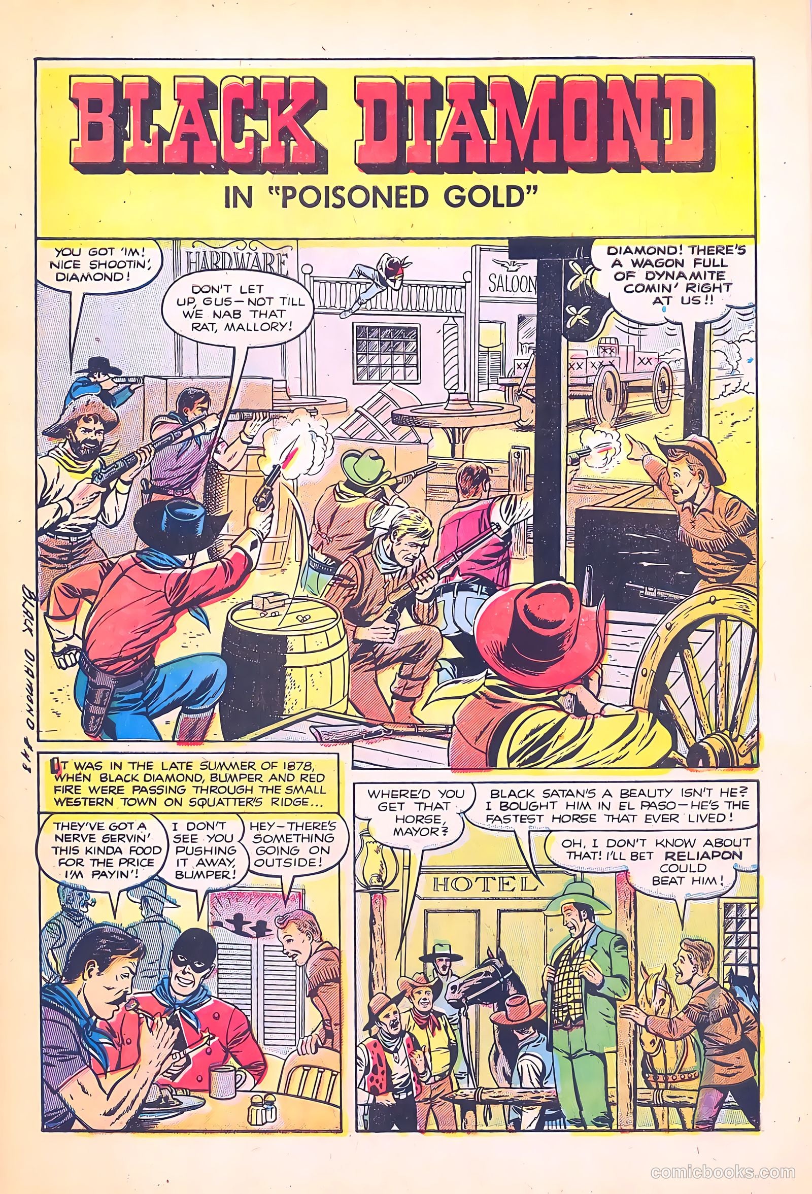 Black Diamond Western #48 (1953) — page 3 of 36