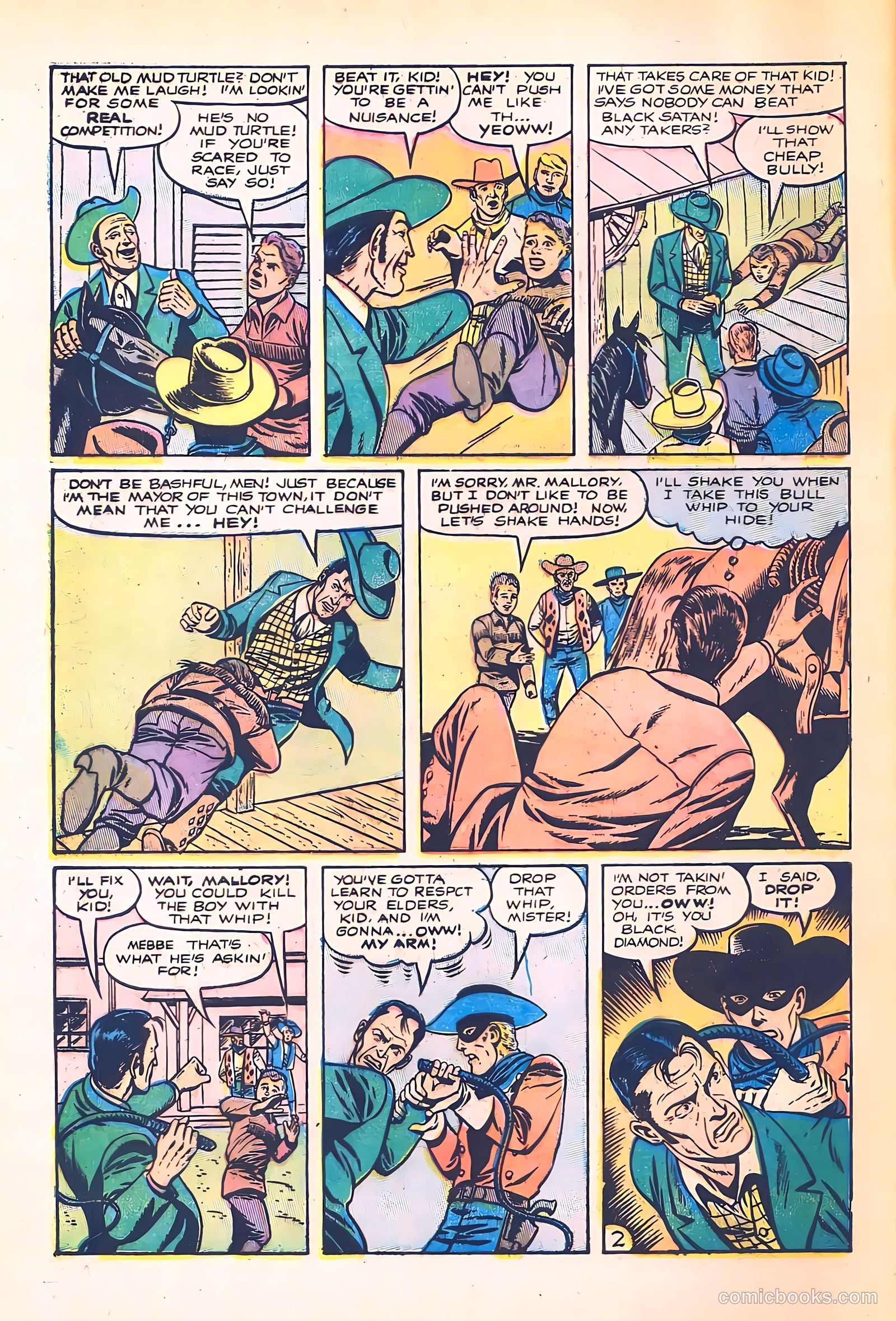 Black Diamond Western #48 (1953) — page 4 of 36