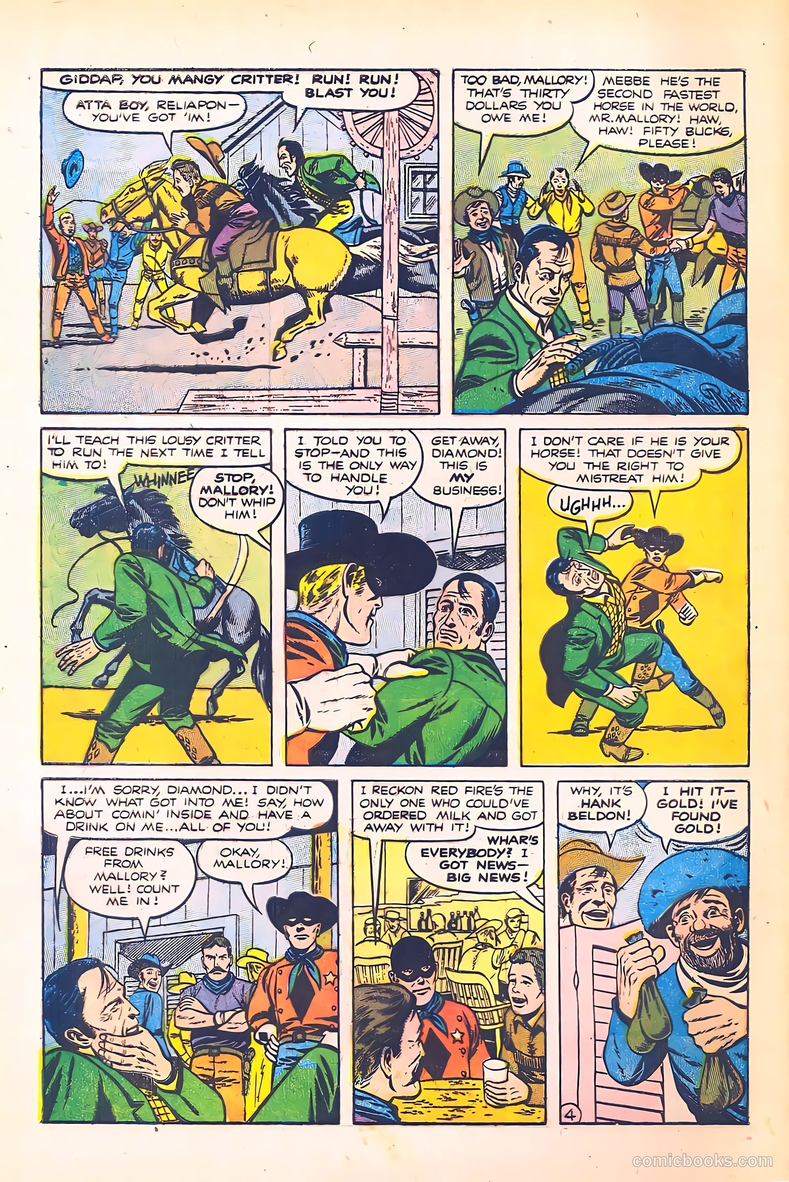 Black Diamond Western #48 (1953) — page 6 of 36