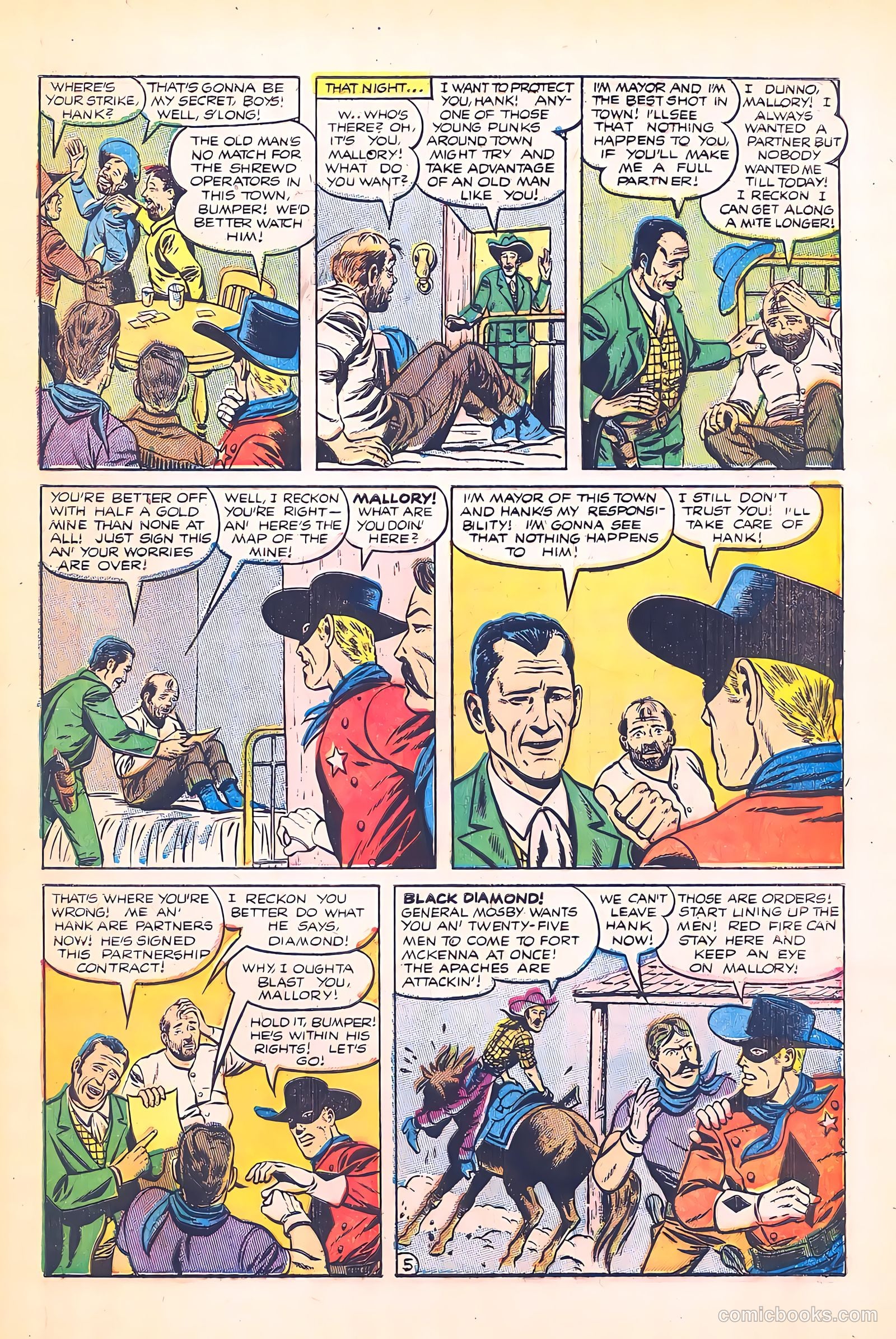 Black Diamond Western #48 (1953) — page 7 of 36