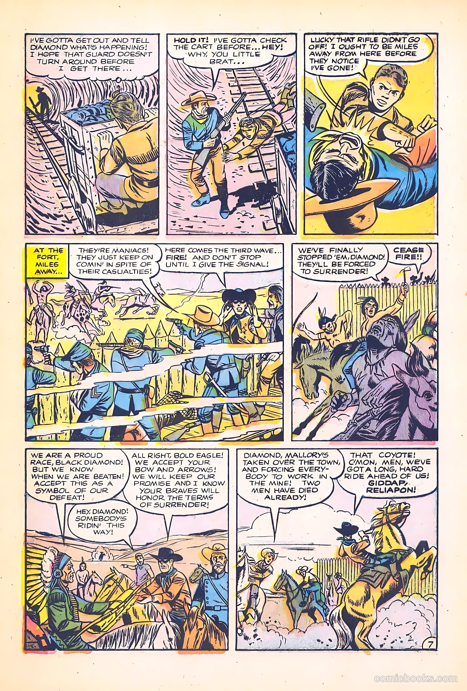Black Diamond Western #48 (1953) — page 9 of 36