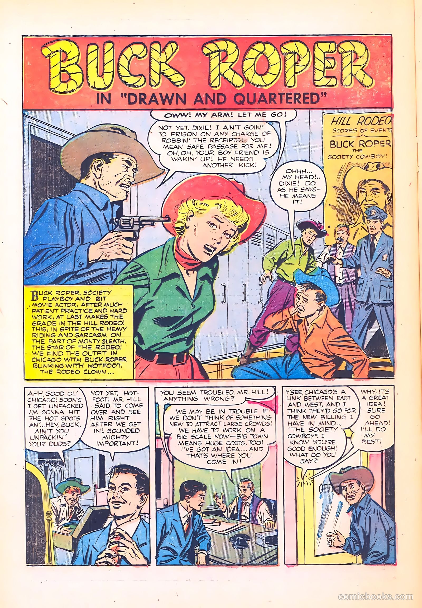 Black Diamond Western #48 (1953) — page 14 of 36