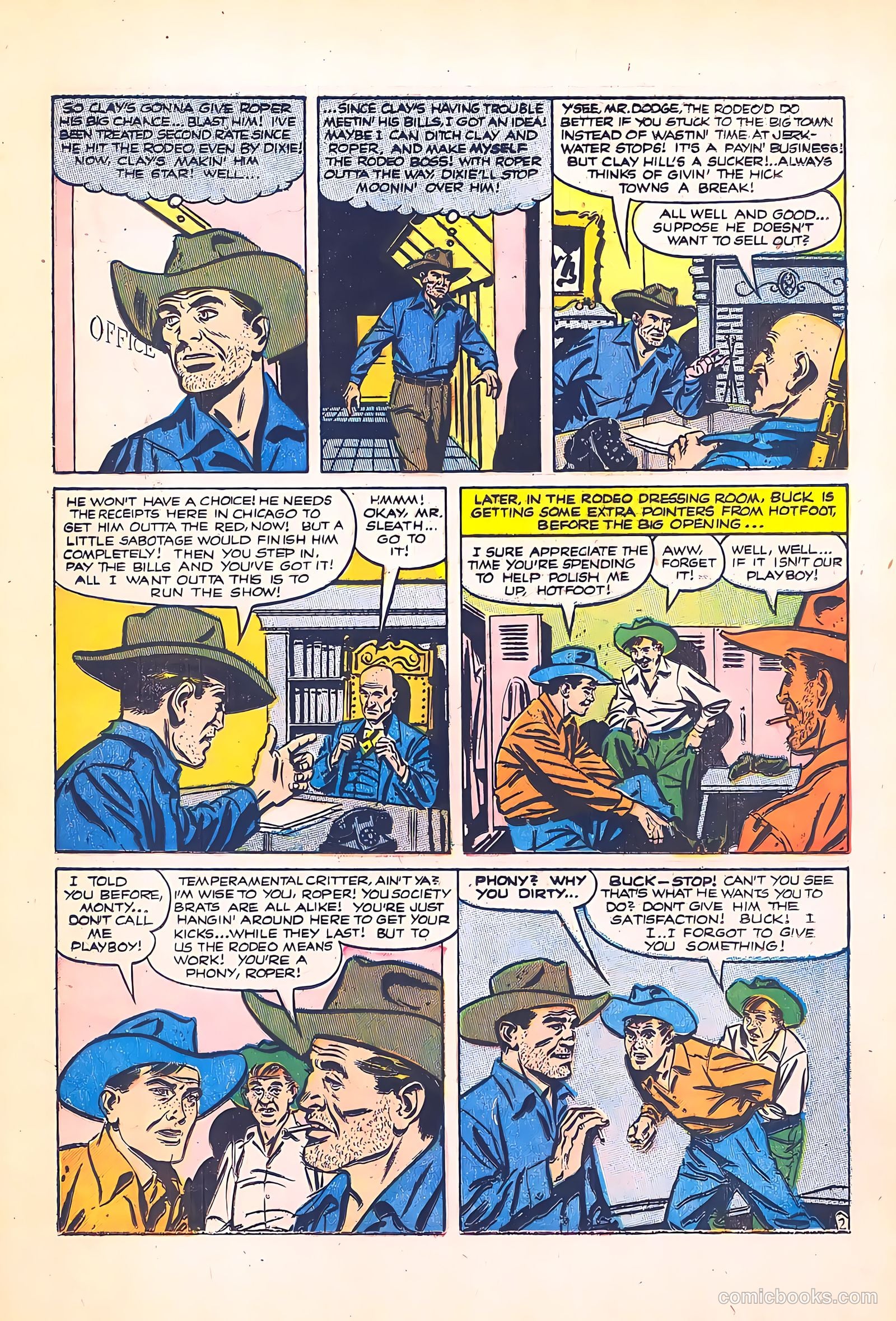 Black Diamond Western #48 (1953) — page 15 of 36