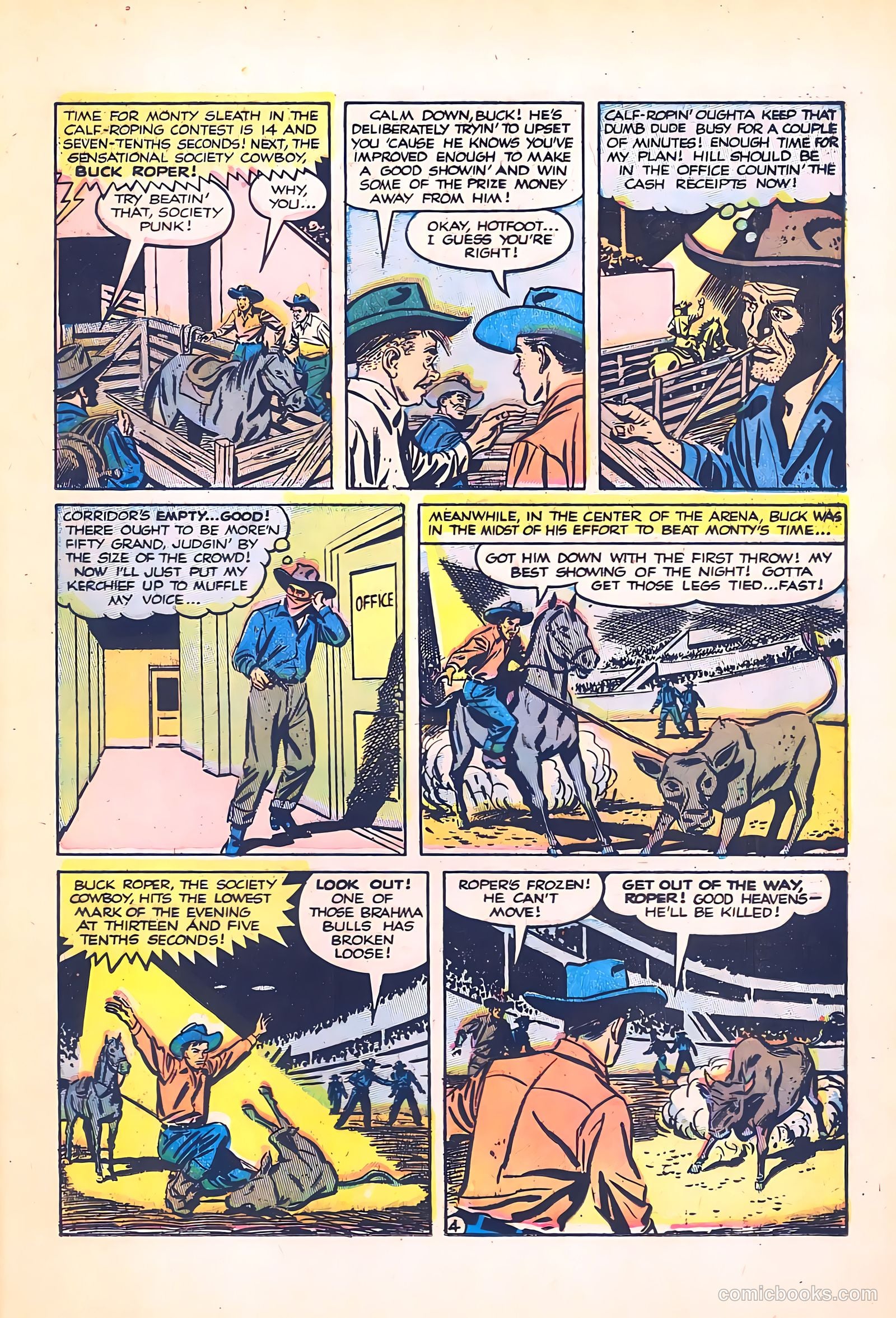 Black Diamond Western #48 (1953) — page 17 of 36