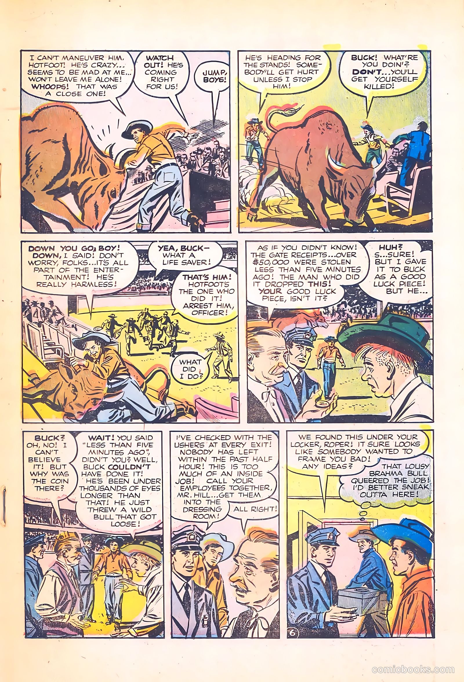 Black Diamond Western #48 (1953) — page 19 of 36