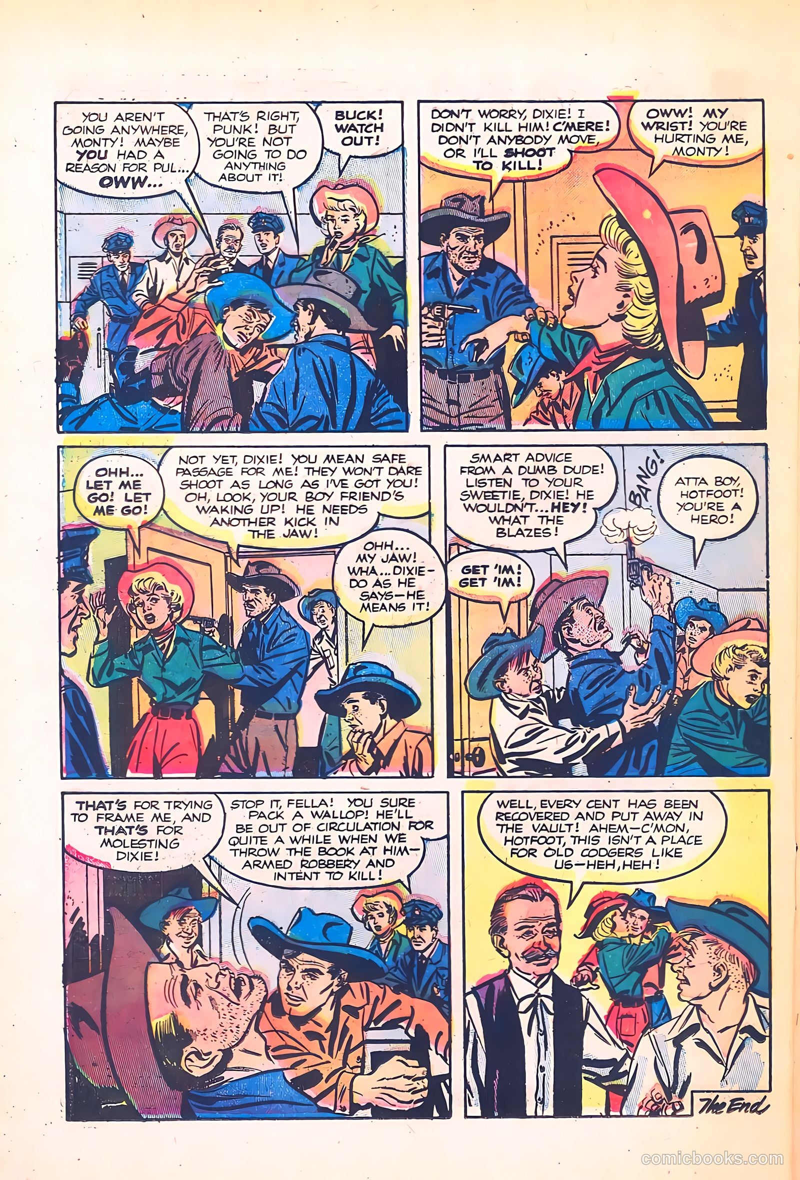 Black Diamond Western #48 (1953) — page 20 of 36