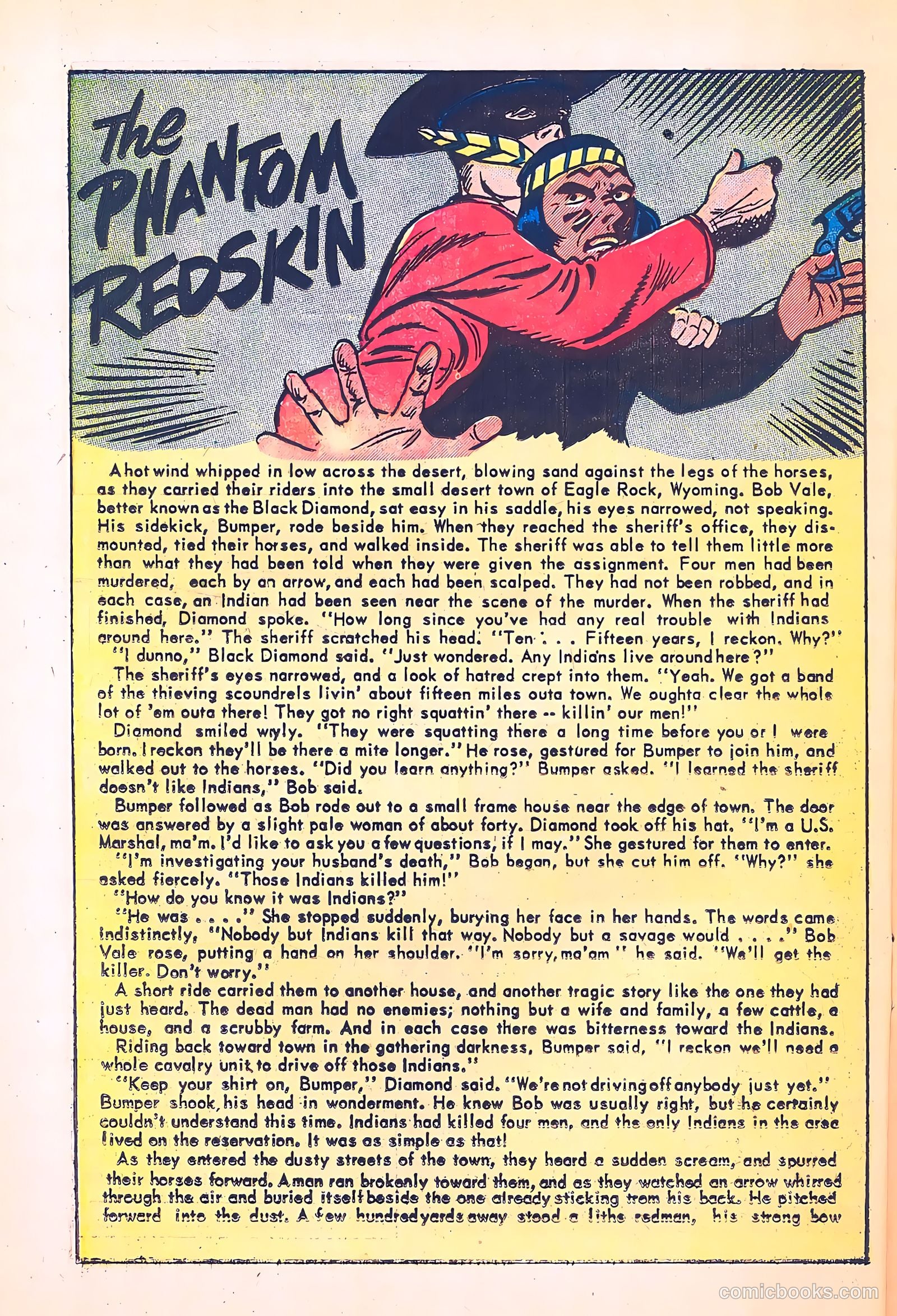 Black Diamond Western #48 (1953) — page 22 of 36