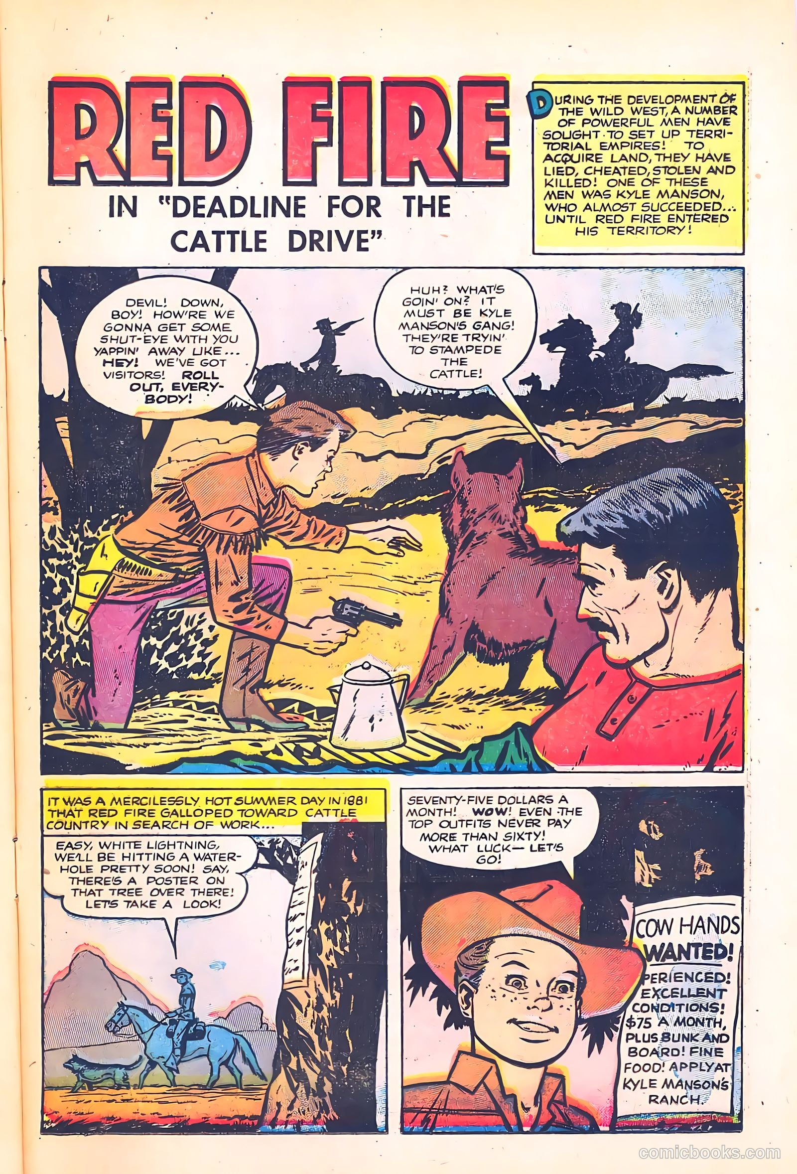 Black Diamond Western #48 (1953) — page 25 of 36