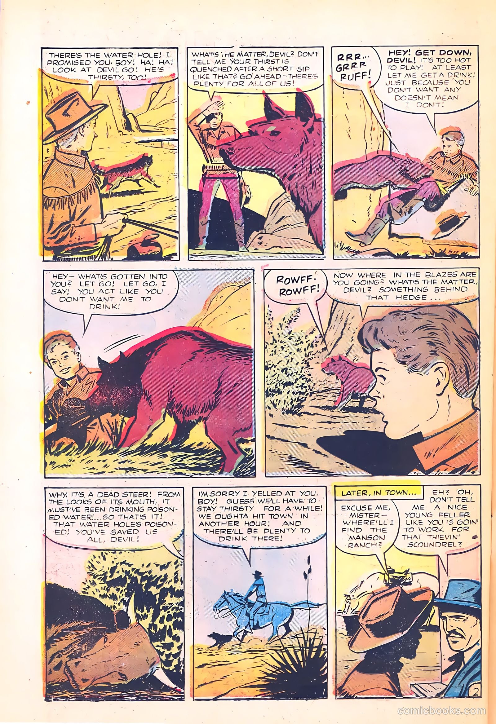Black Diamond Western #48 (1953) — page 26 of 36