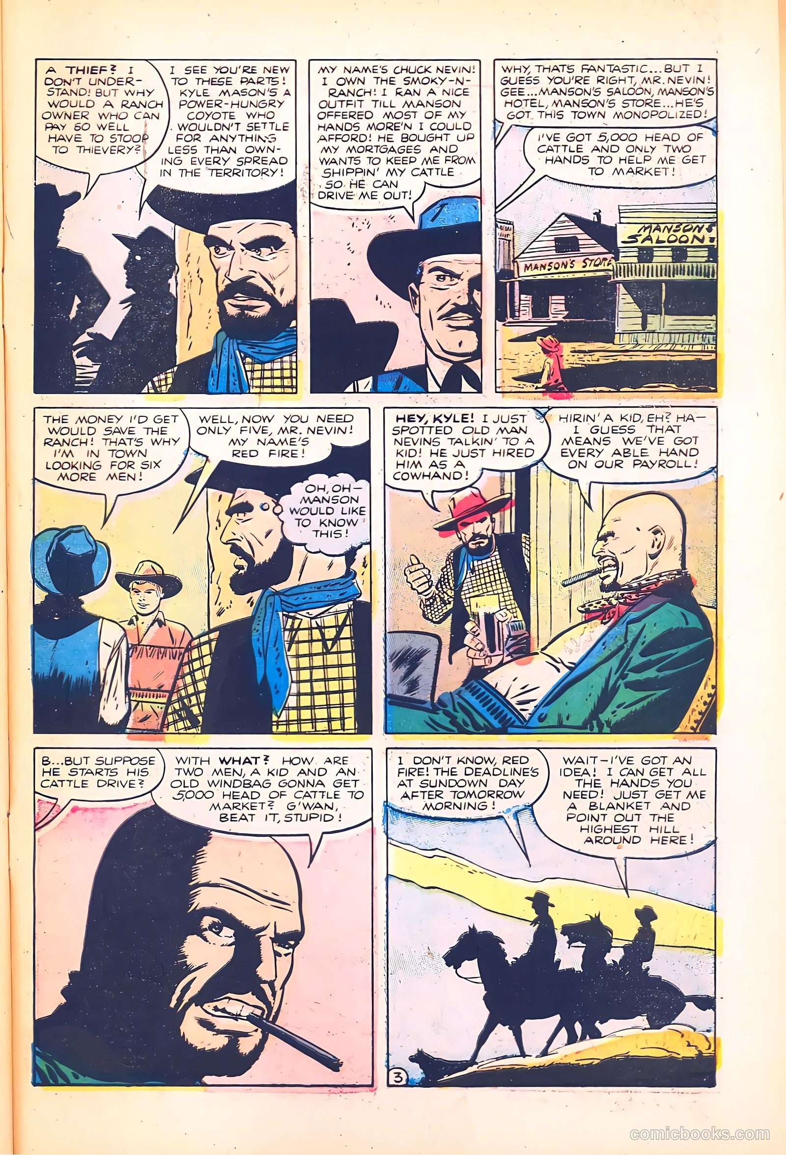 Black Diamond Western #48 (1953) — page 27 of 36