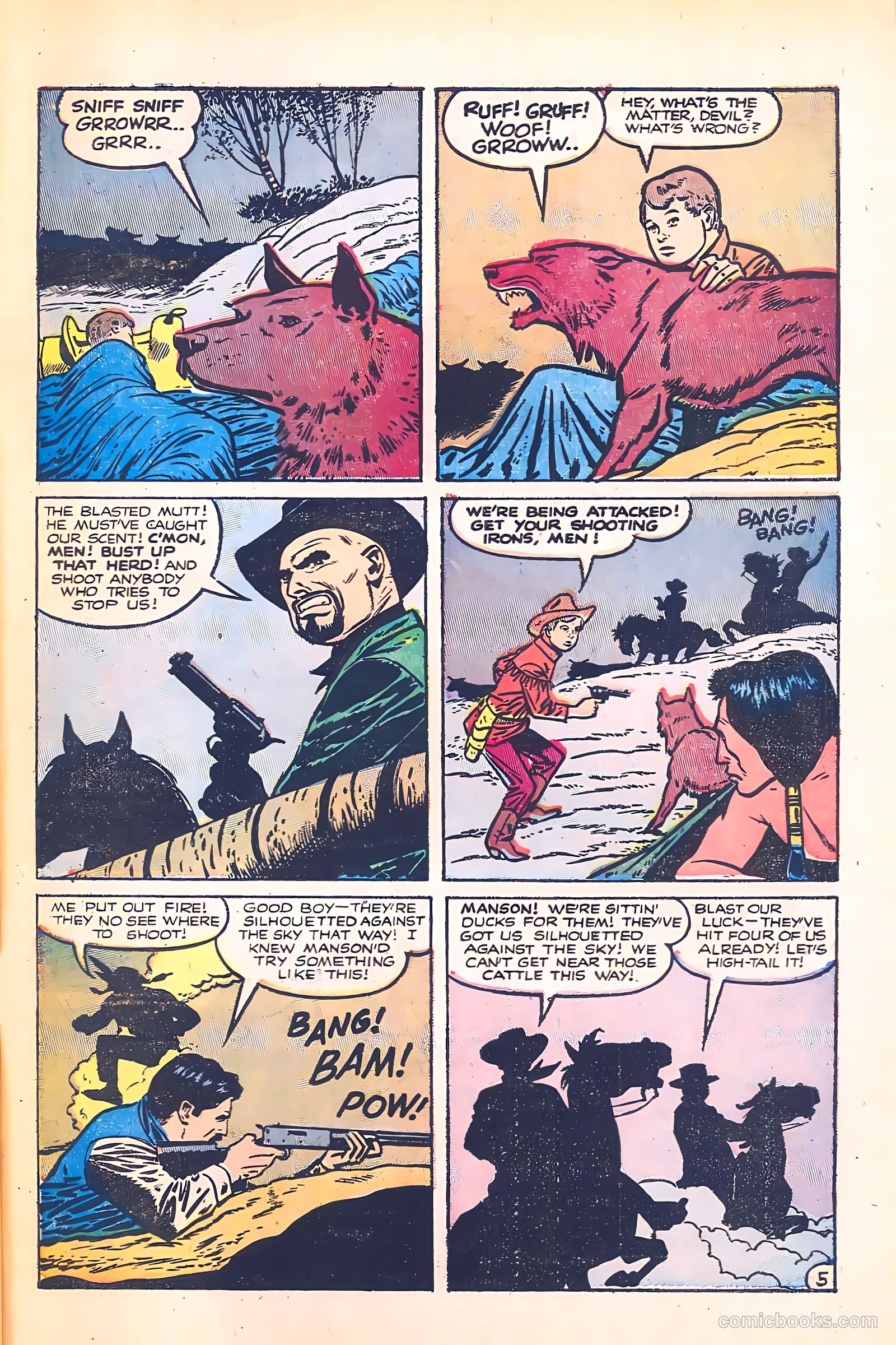 Black Diamond Western #48 (1953) — page 29 of 36