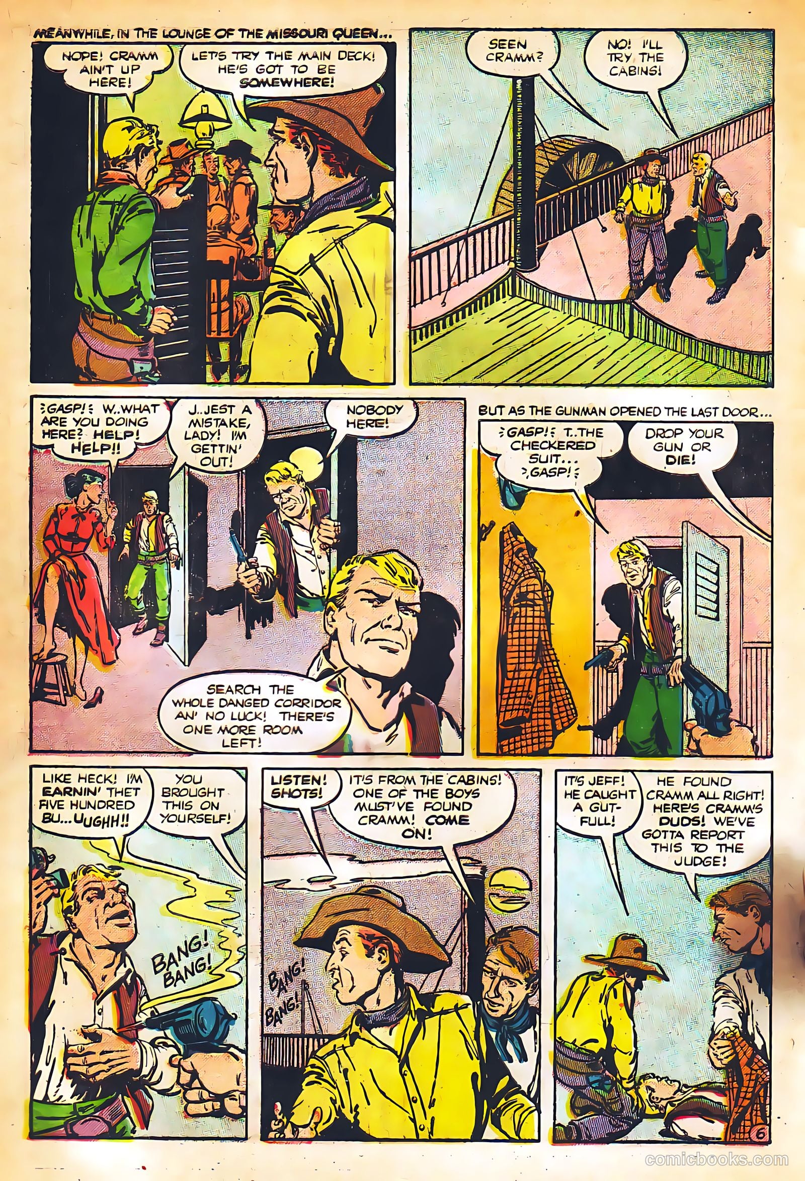 Black Diamond Western #49 (1954) — page 8 of 36