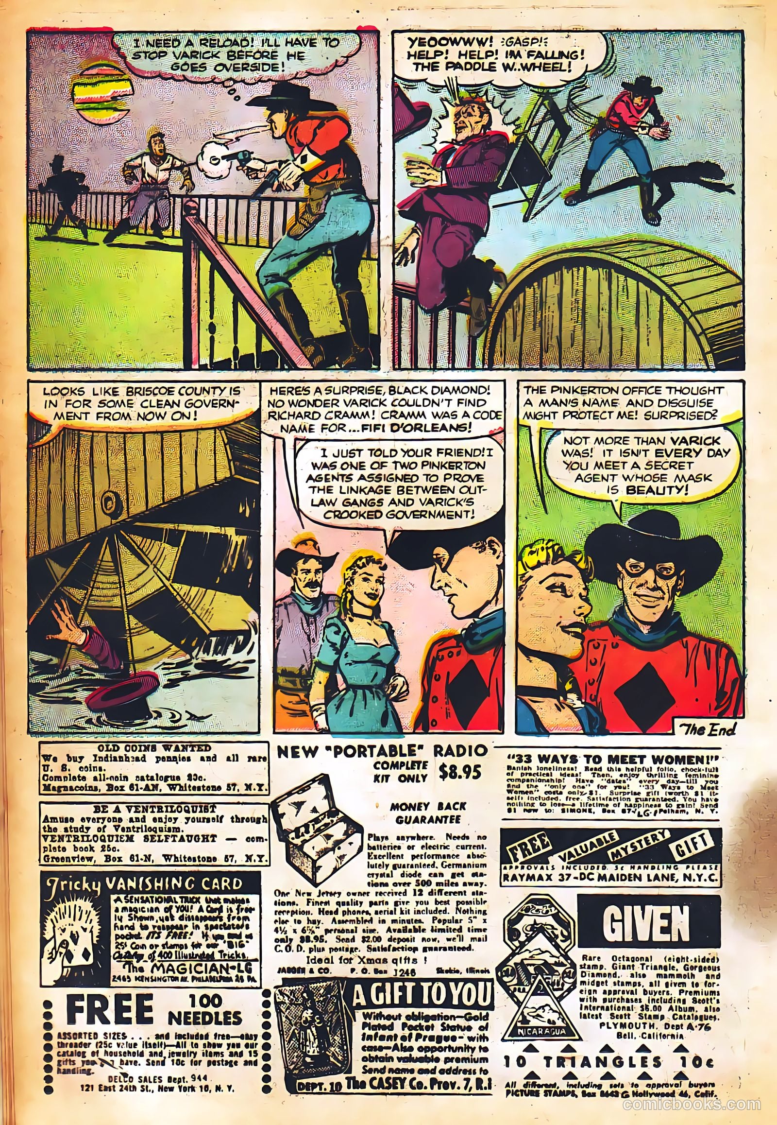 Black Diamond Western #49 (1954) — page 12 of 36