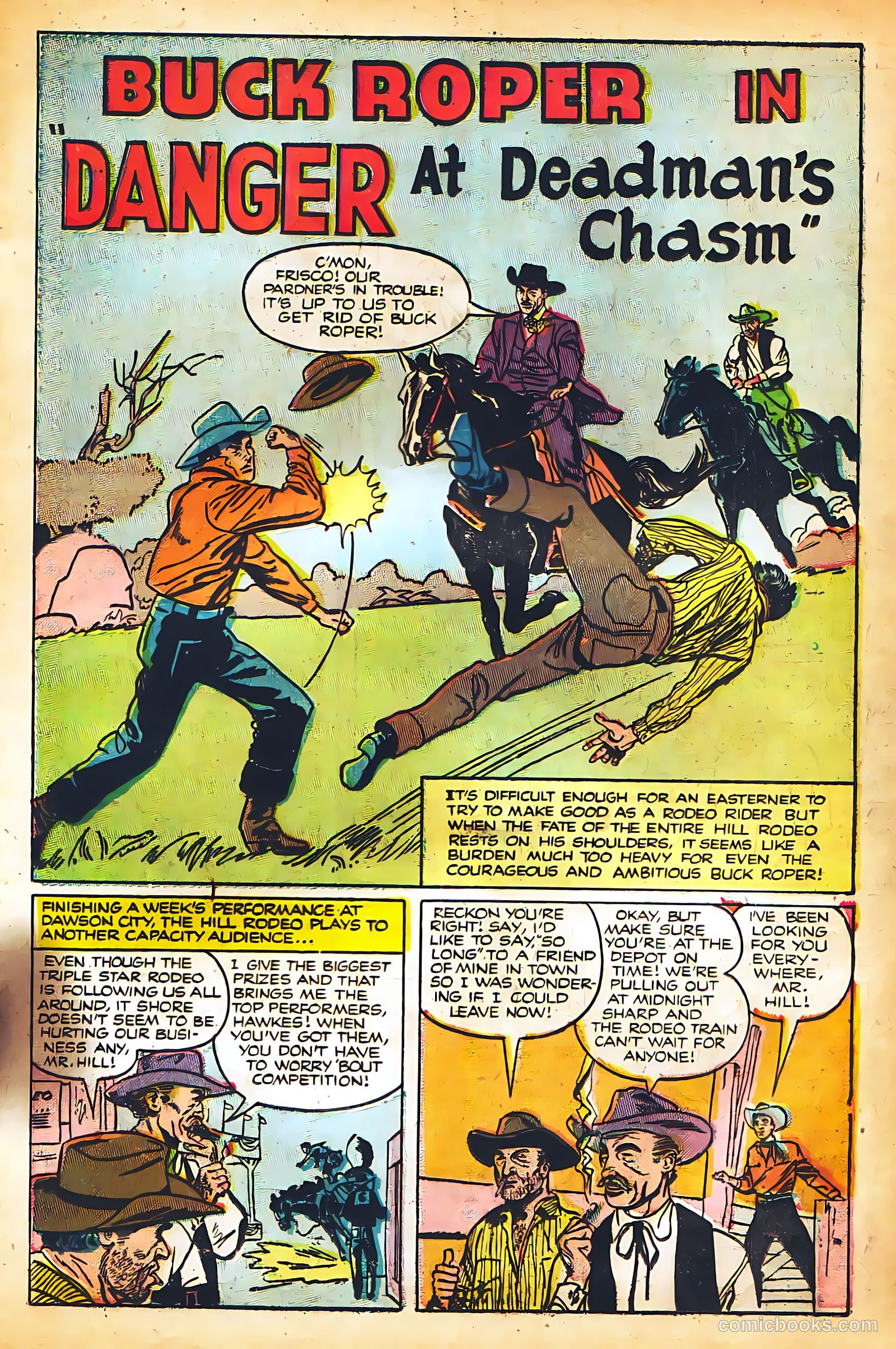 Black Diamond Western #49 (1954) — page 13 of 36