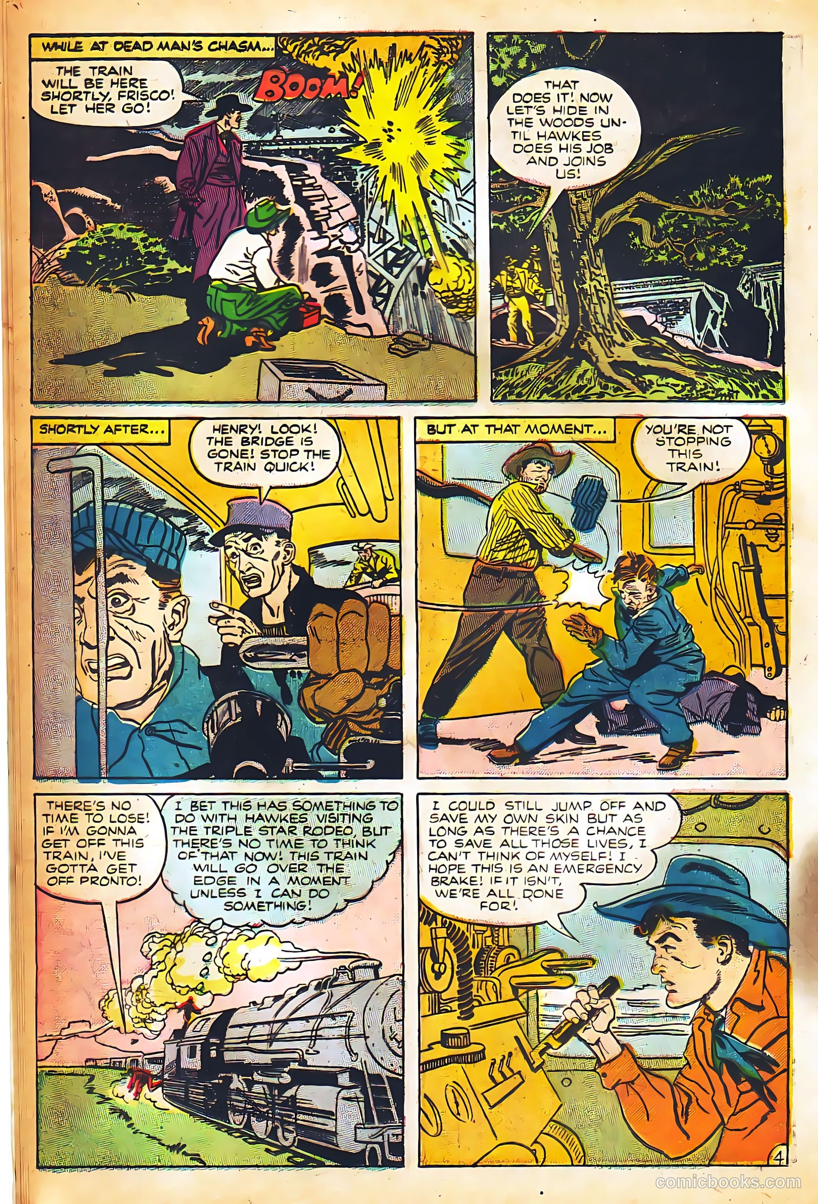 Black Diamond Western #49 (1954) — page 16 of 36