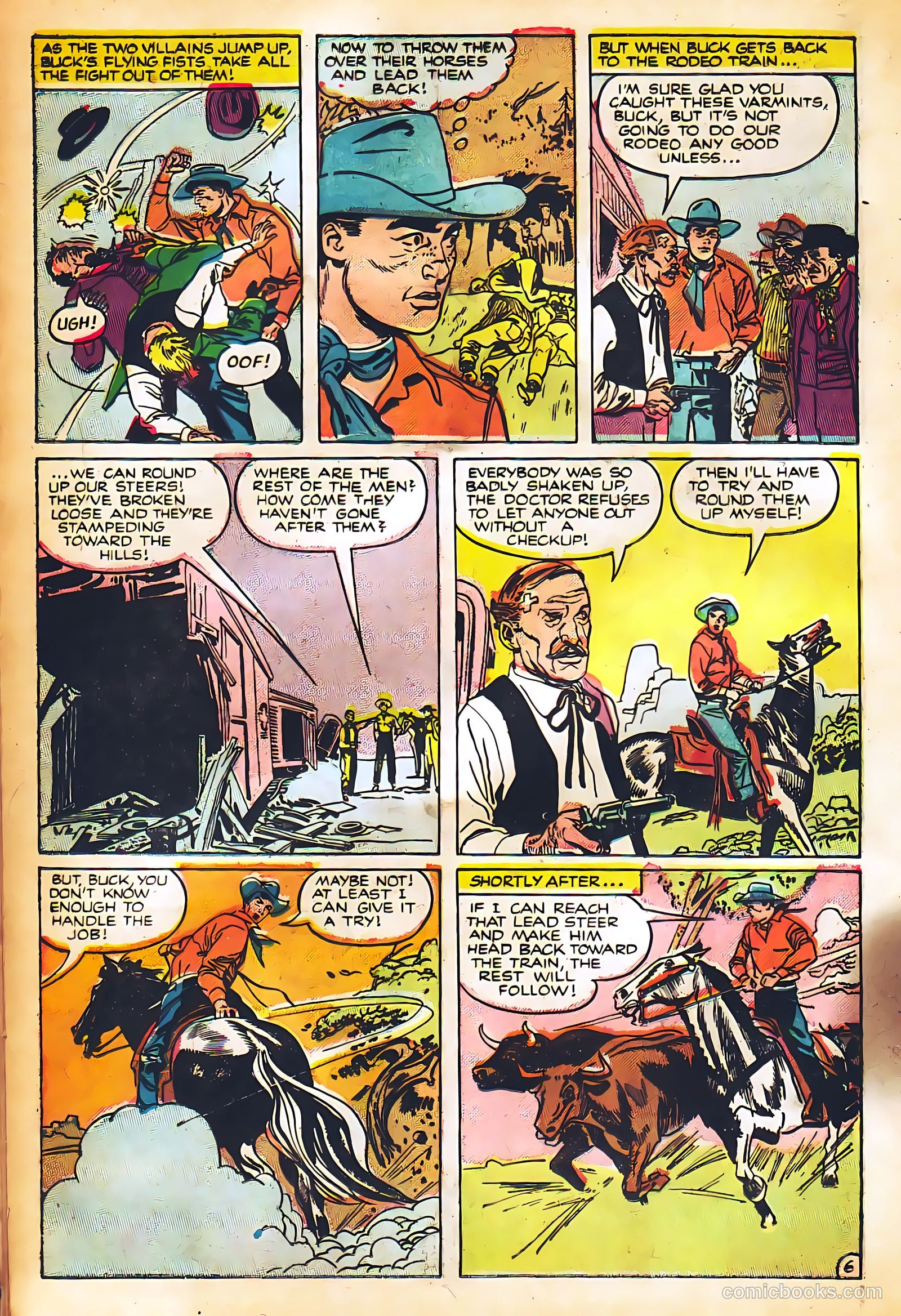 Black Diamond Western #49 (1954) — page 18 of 36