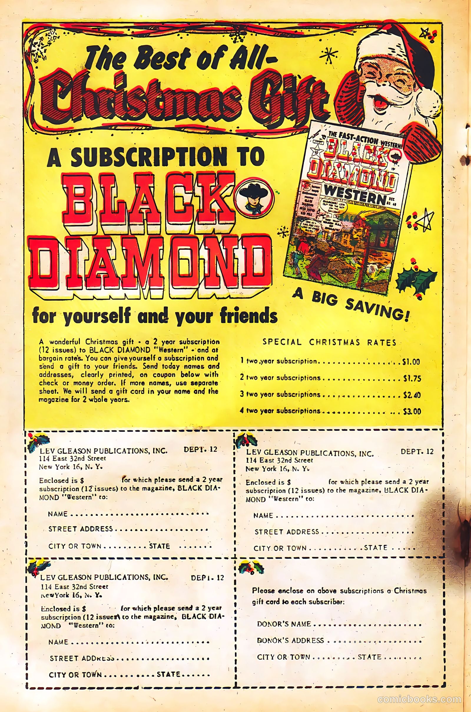 Black Diamond Western #49 (1954) — page 20 of 36