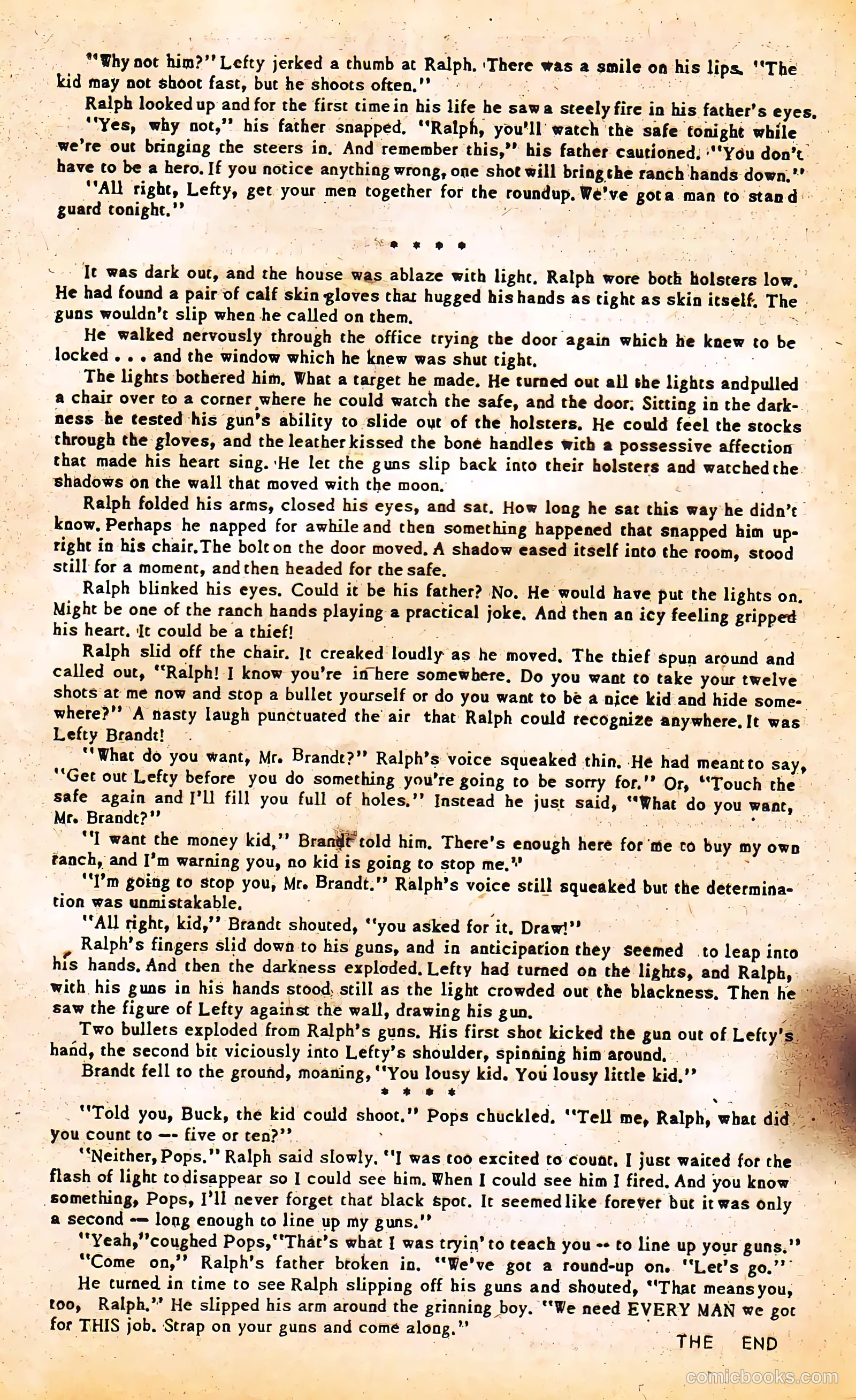 Black Diamond Western #49 (1954) — page 22 of 36