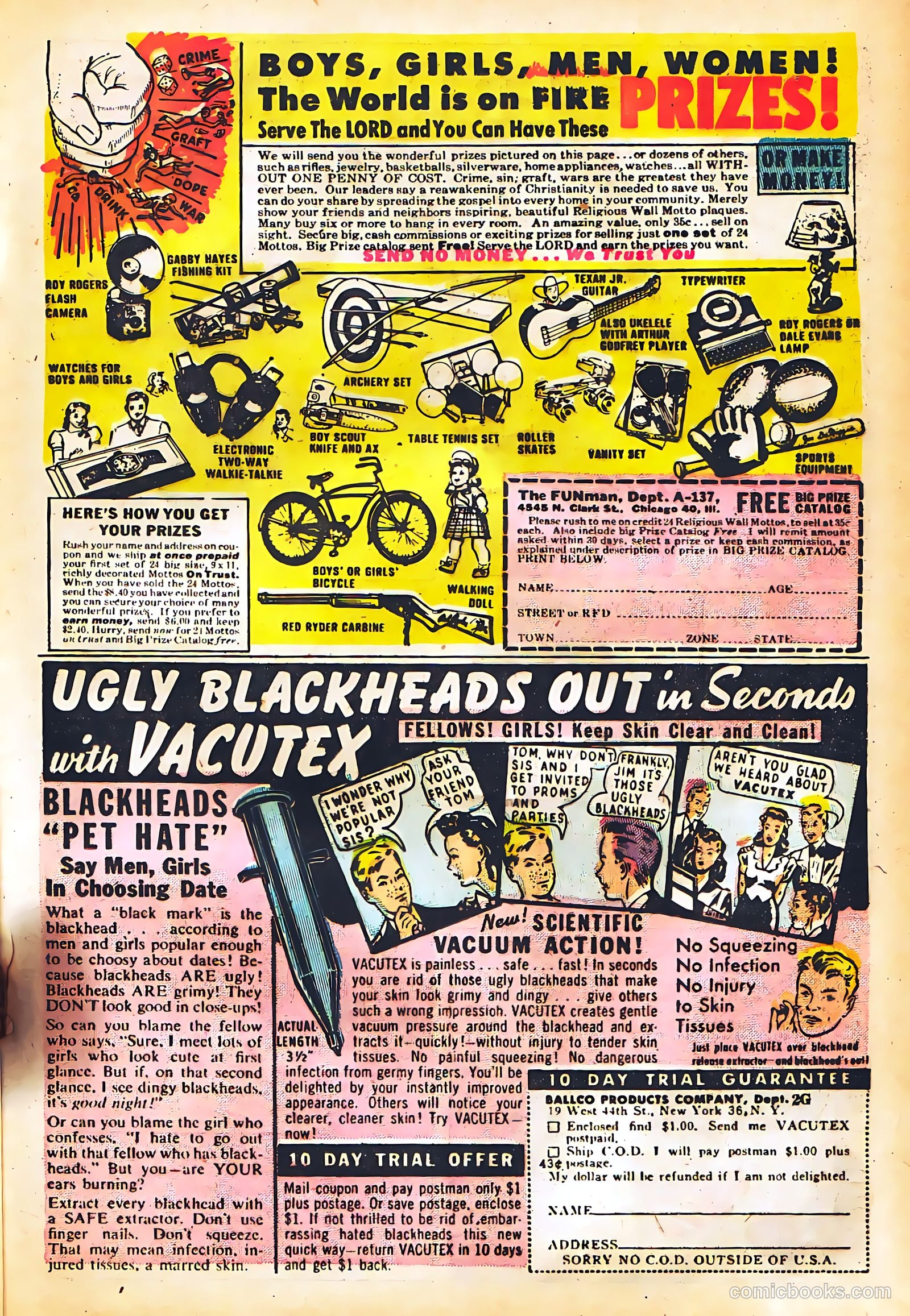Black Diamond Western #49 (1954) — page 23 of 36