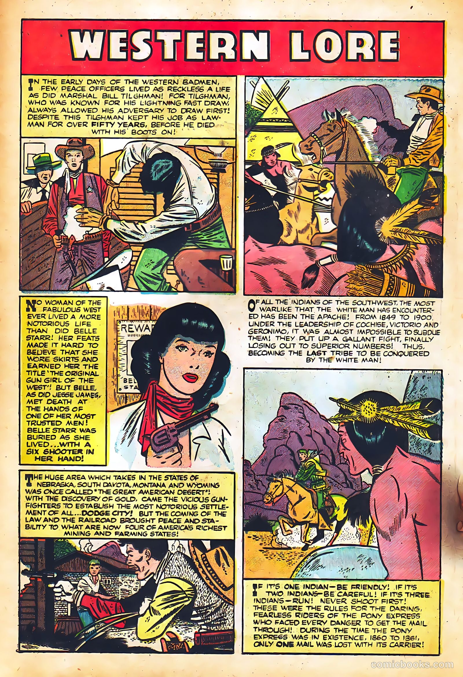Black Diamond Western #49 (1954) — page 24 of 36