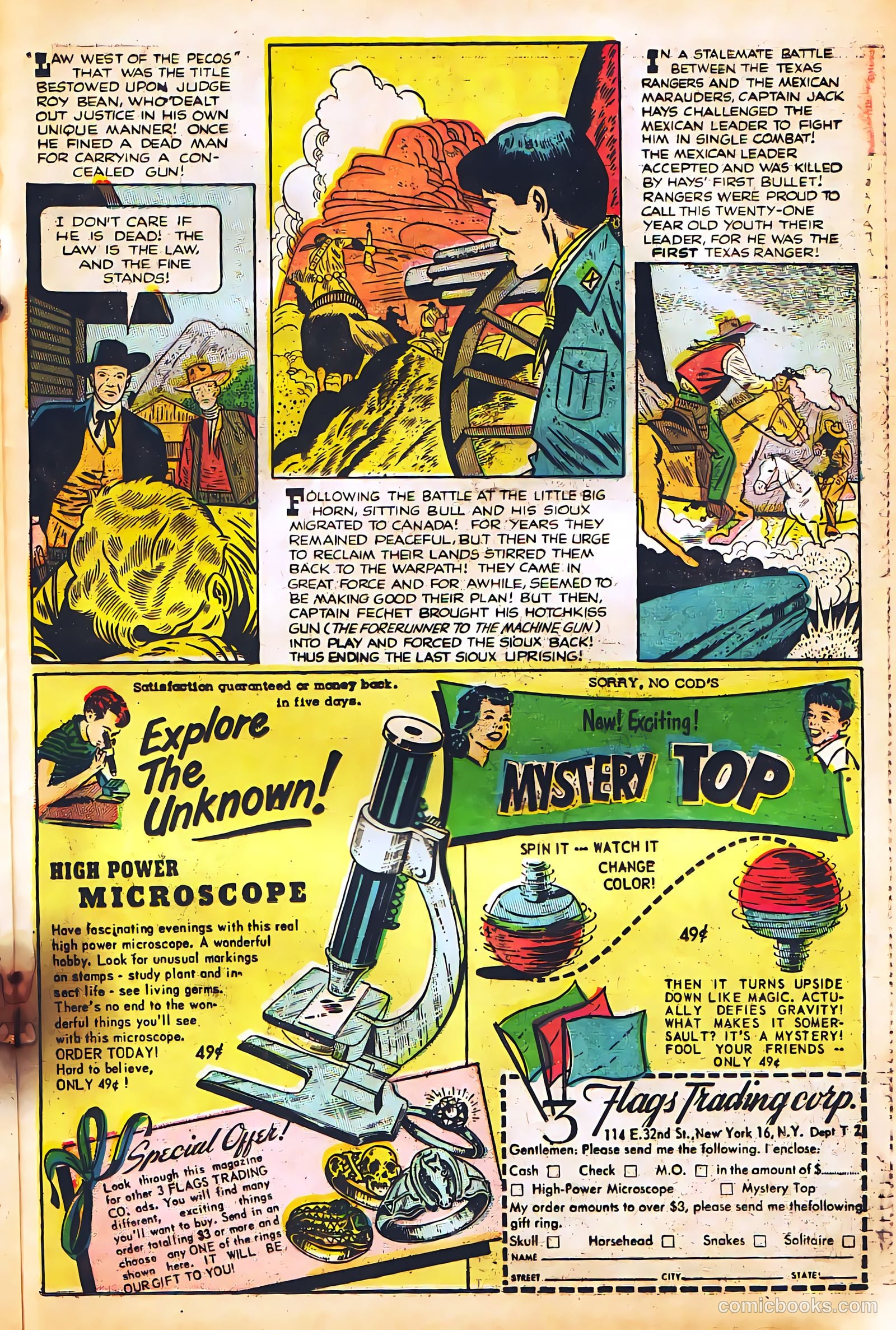 Black Diamond Western #49 (1954) — page 25 of 36