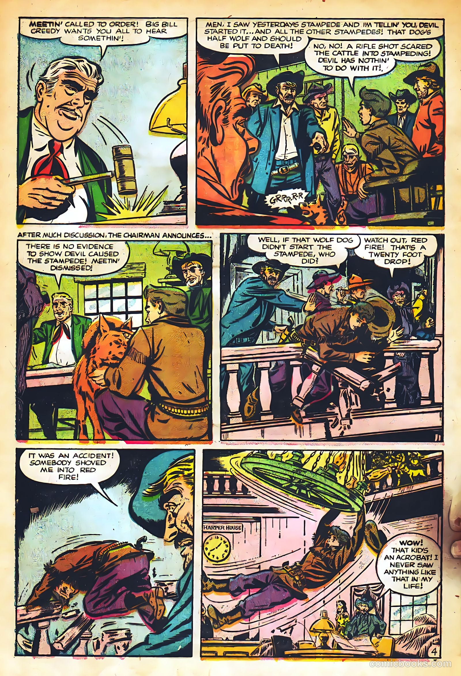 Black Diamond Western #49 (1954) — page 30 of 36